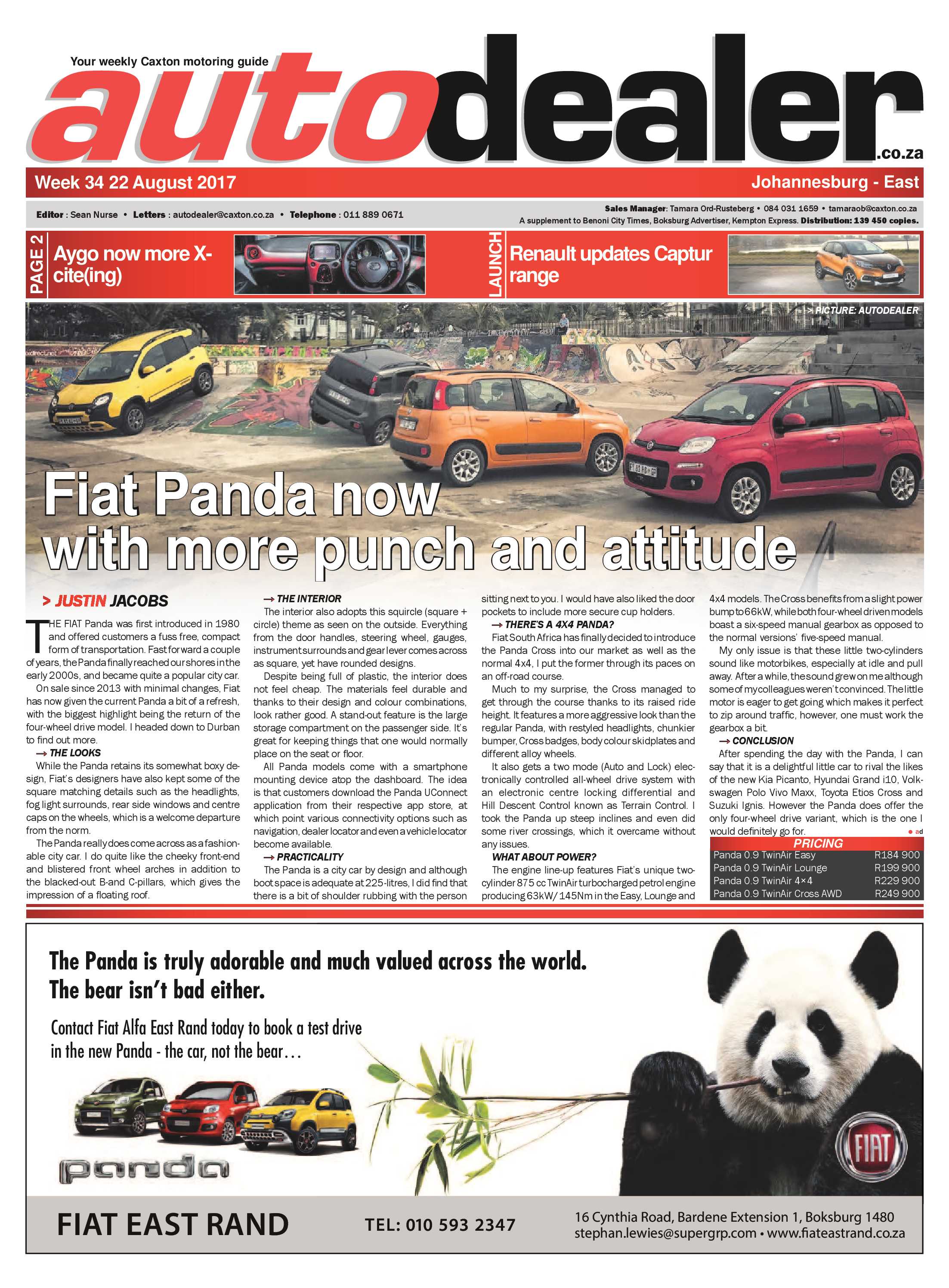 African Reporter 25 August 2017 page 21