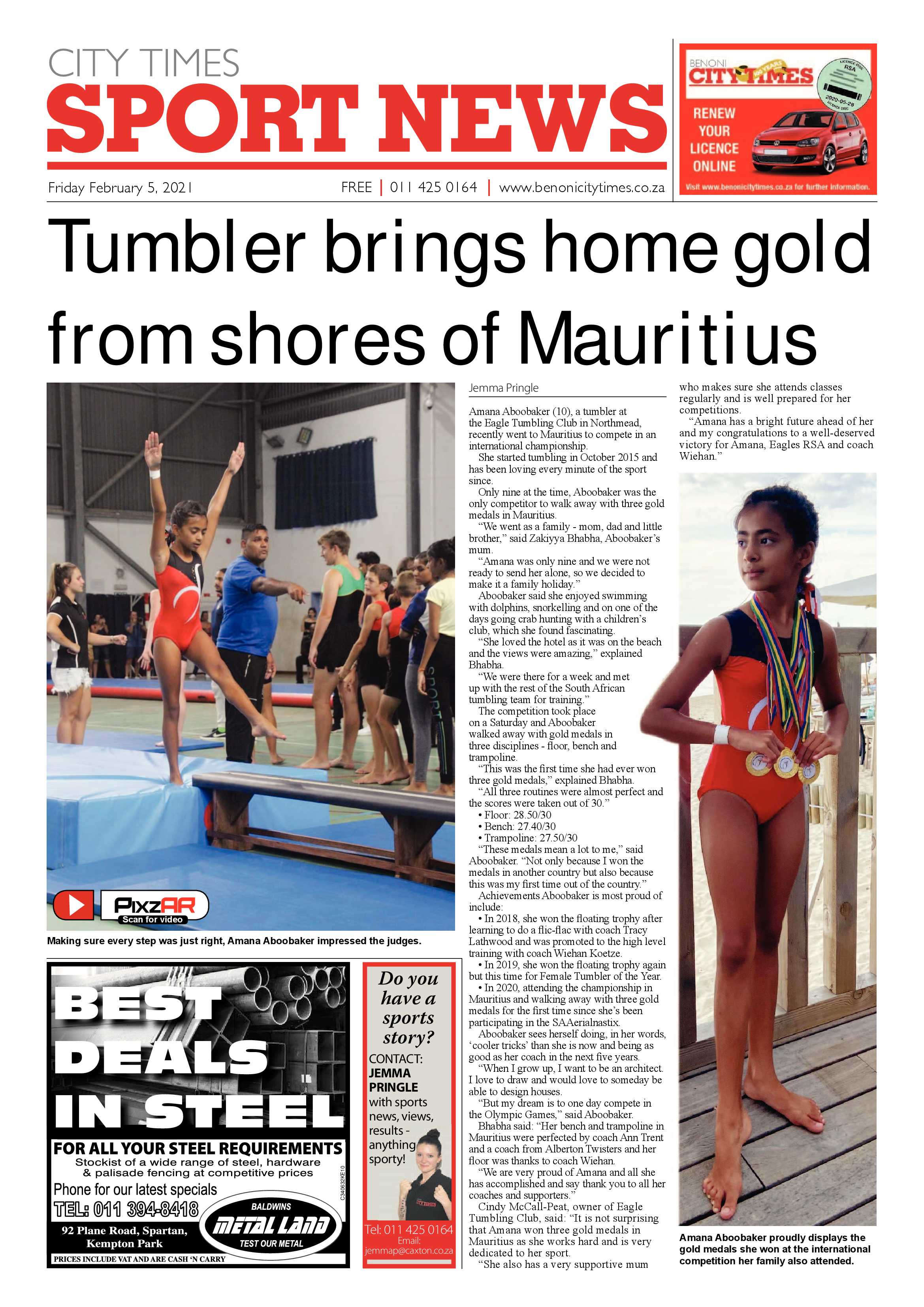 Benoni City 04 February 2021 page 12