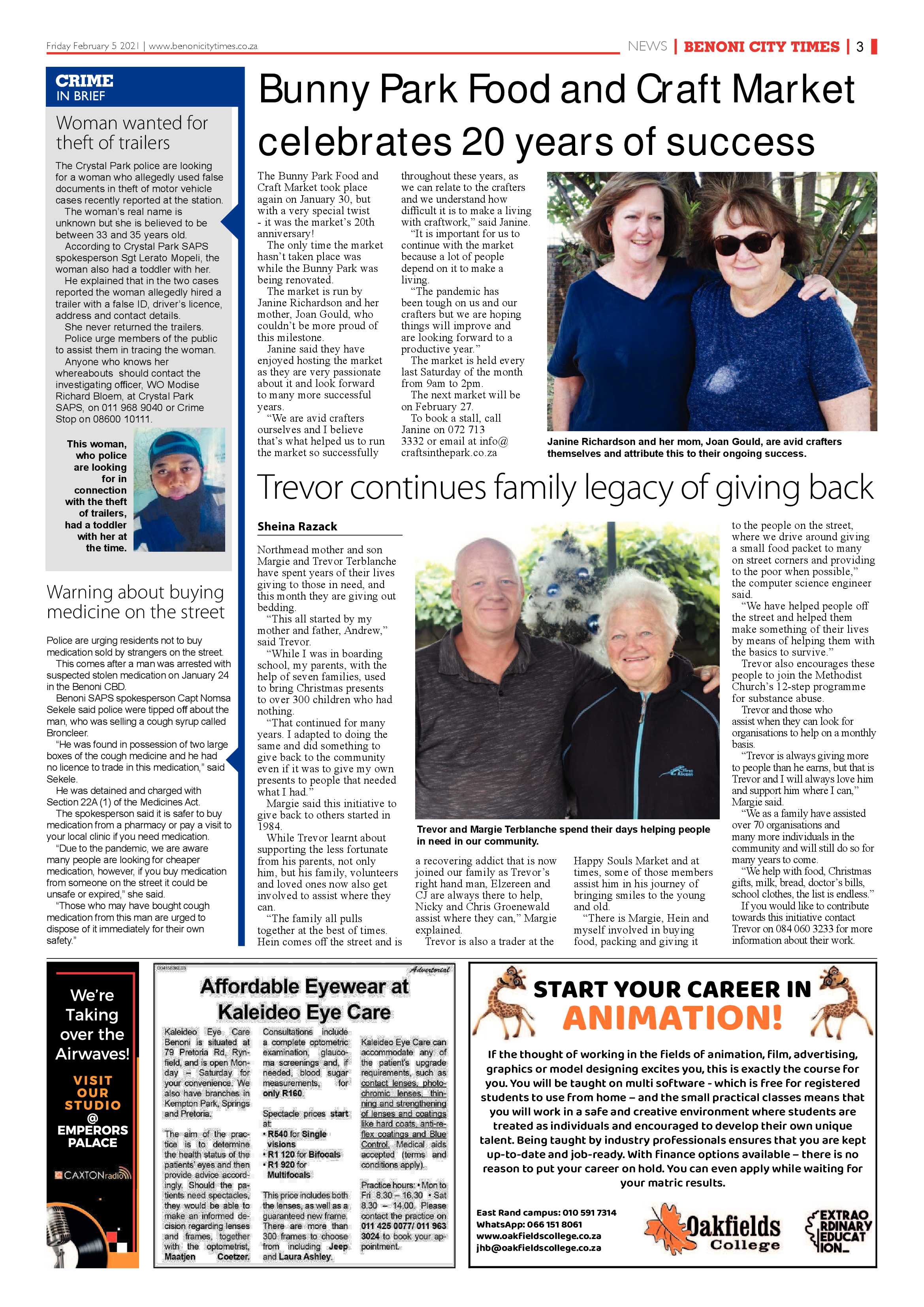 Benoni City 04 February 2021 page 3