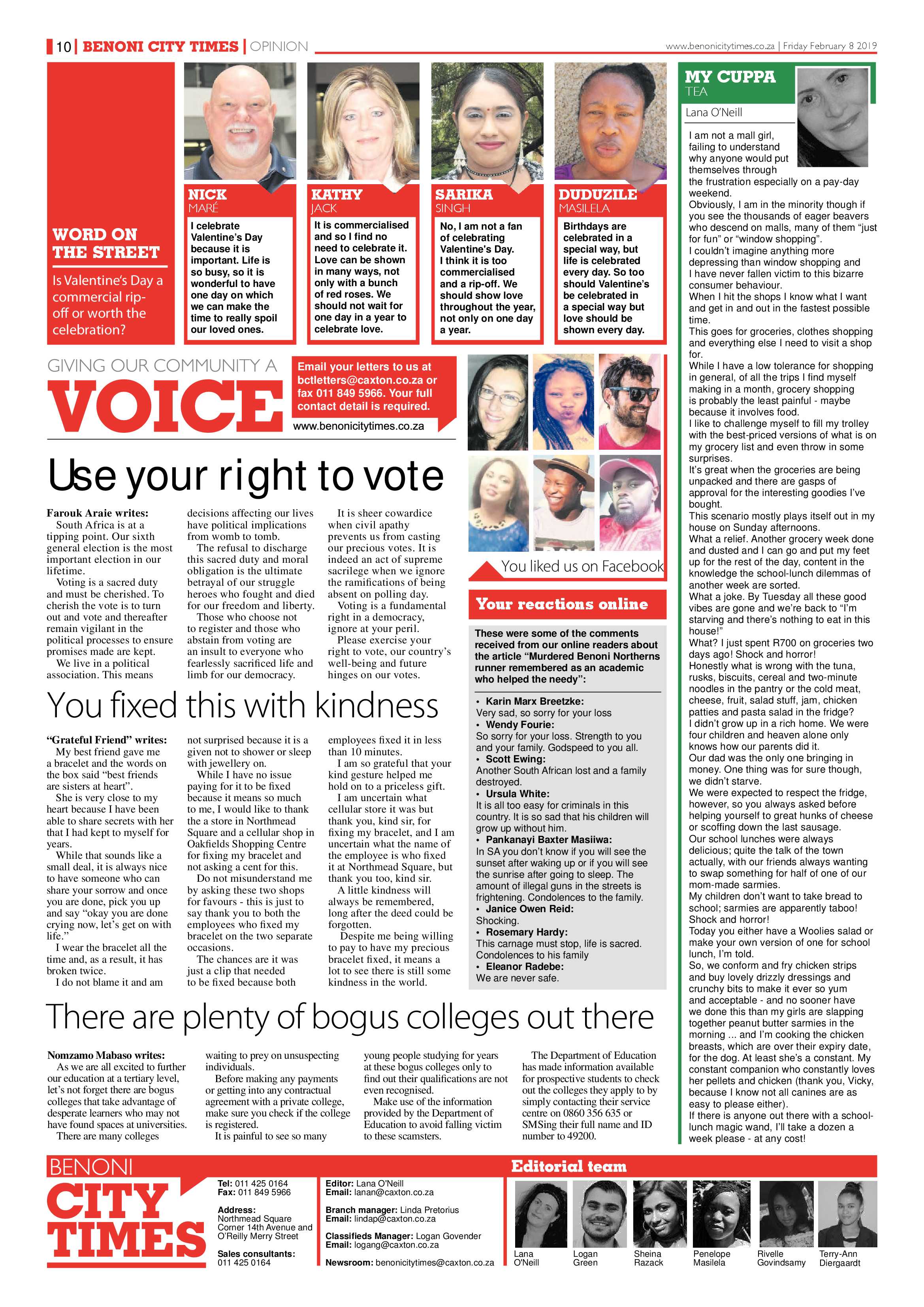 Benoni City News 07 February 2019 page 10