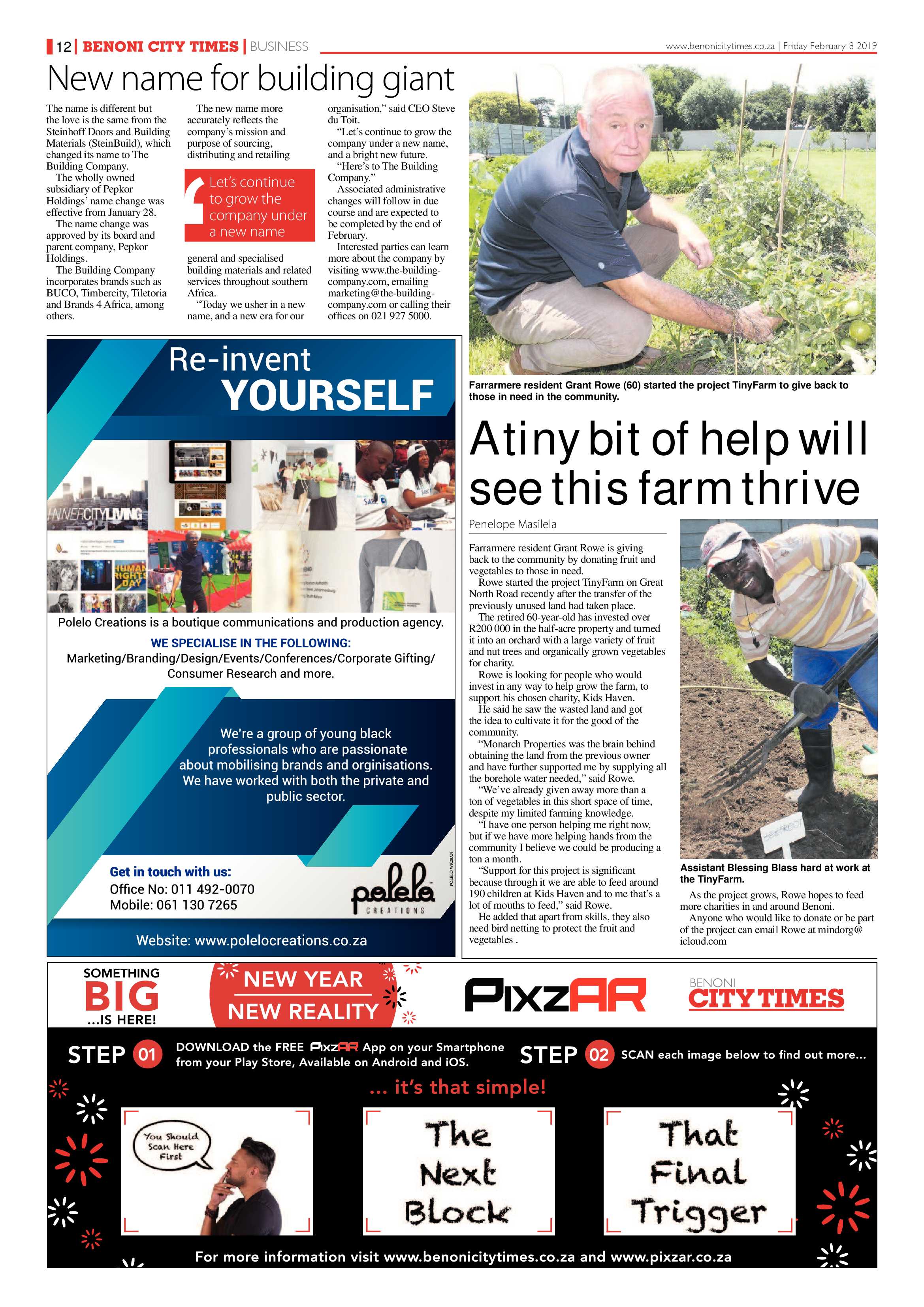 Benoni City News 07 February 2019 page 12