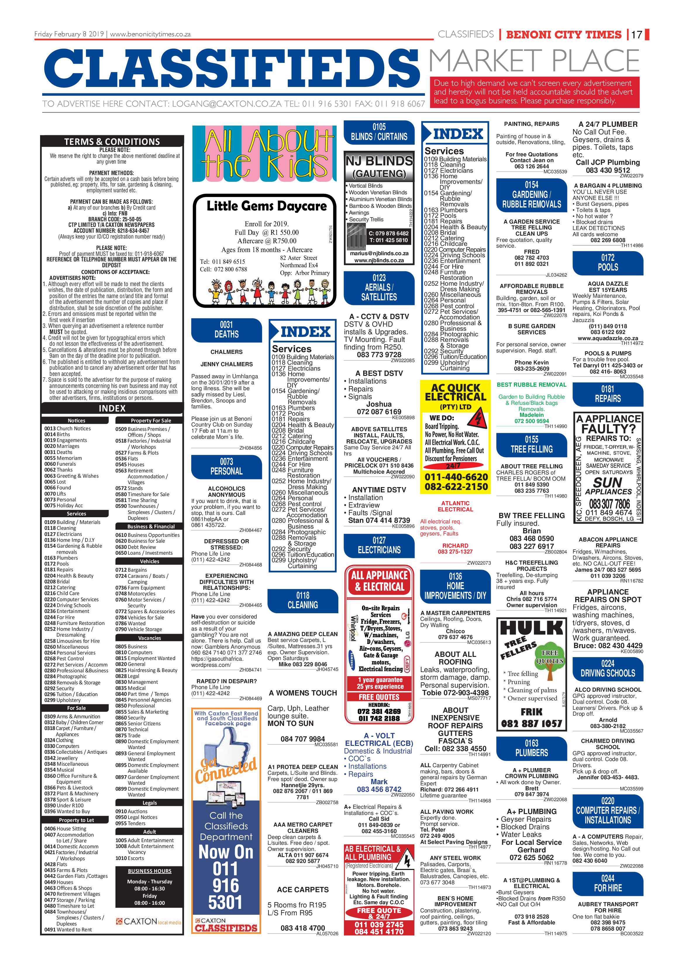 Benoni City News 07 February 2019 page 17