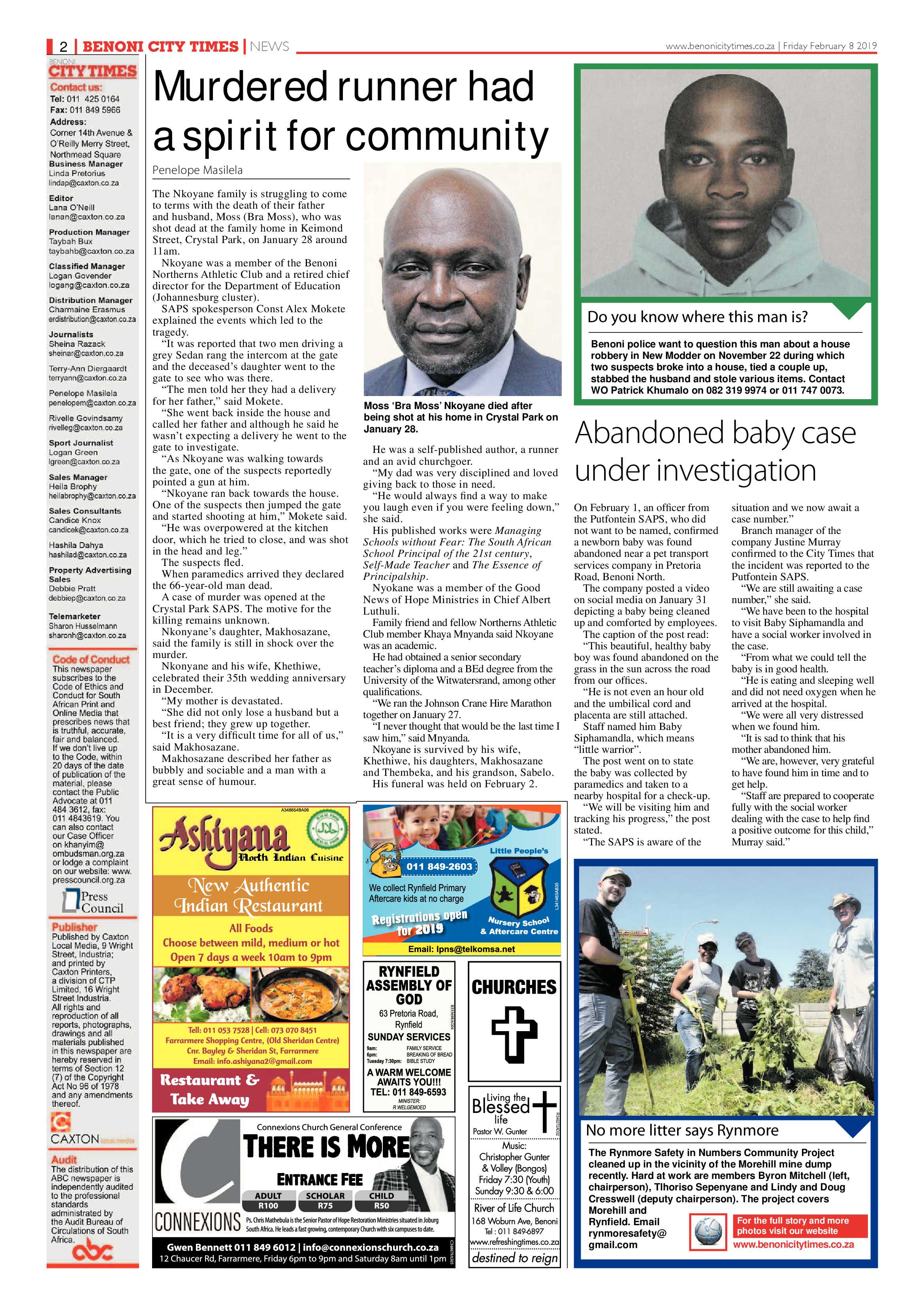 Benoni City News 07 February 2019 page 2
