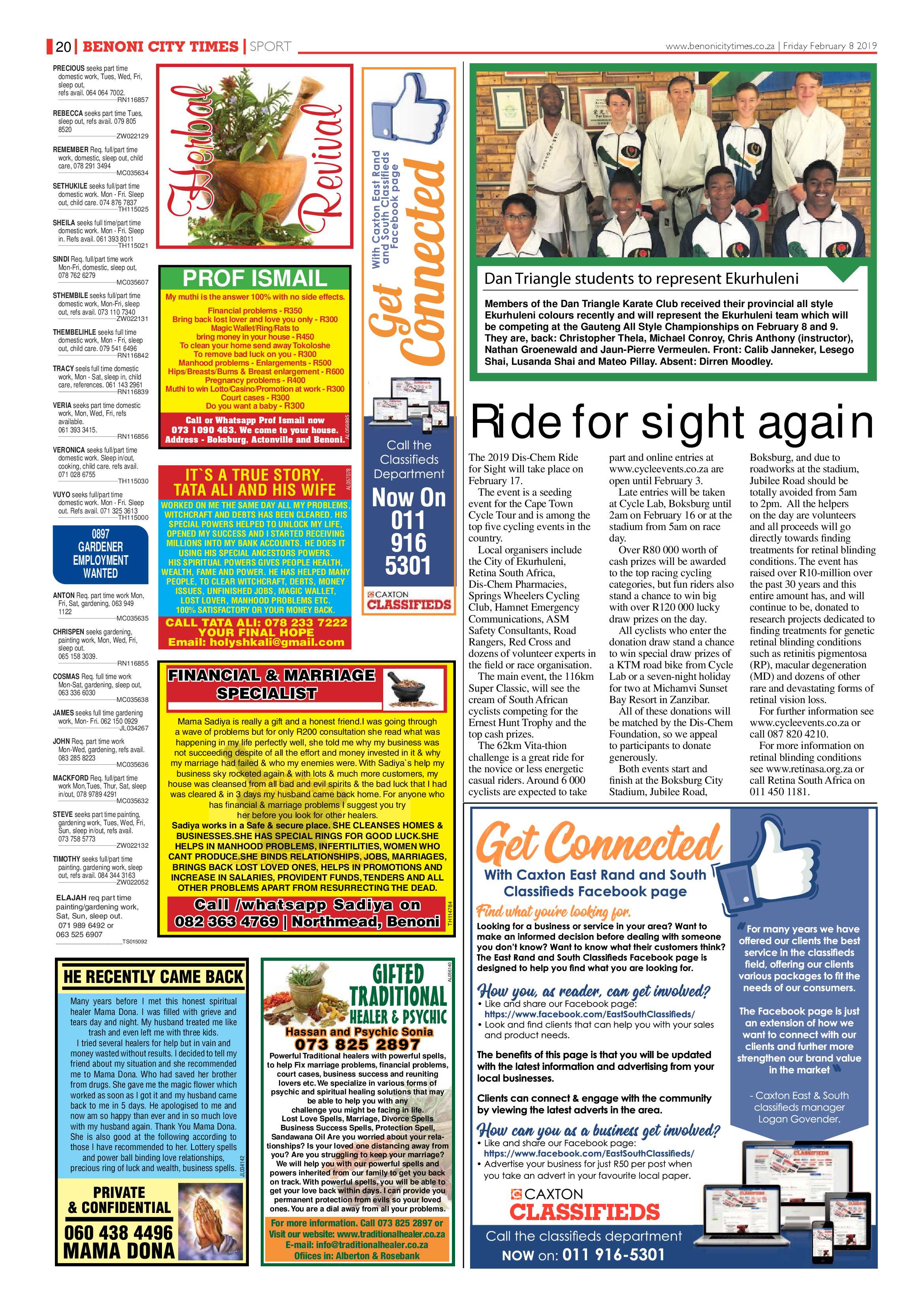 Benoni City News 07 February 2019 page 20