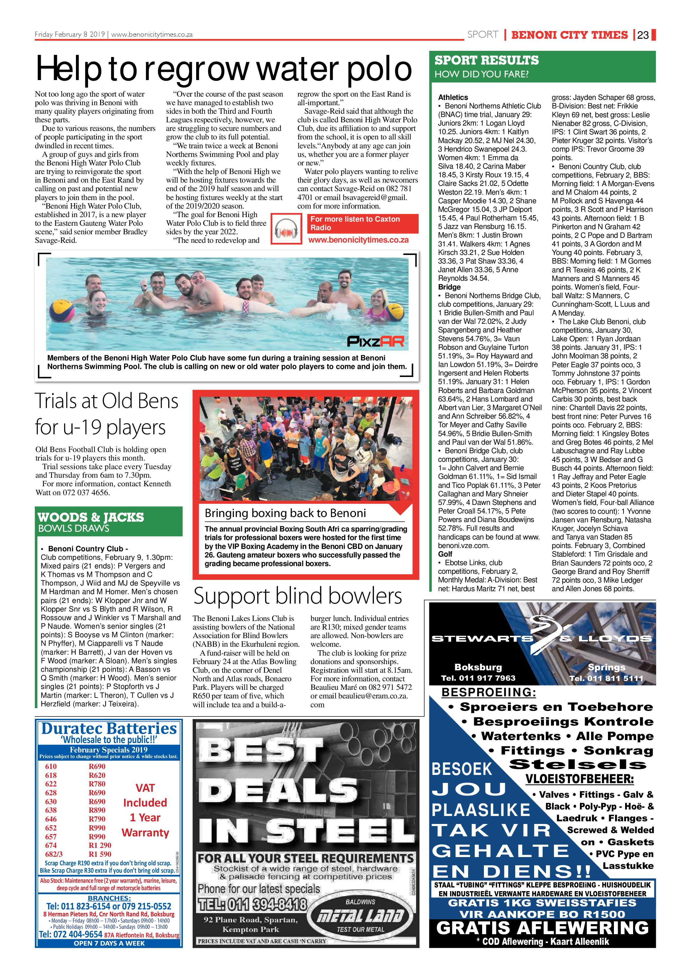 Benoni City News 07 February 2019 page 23