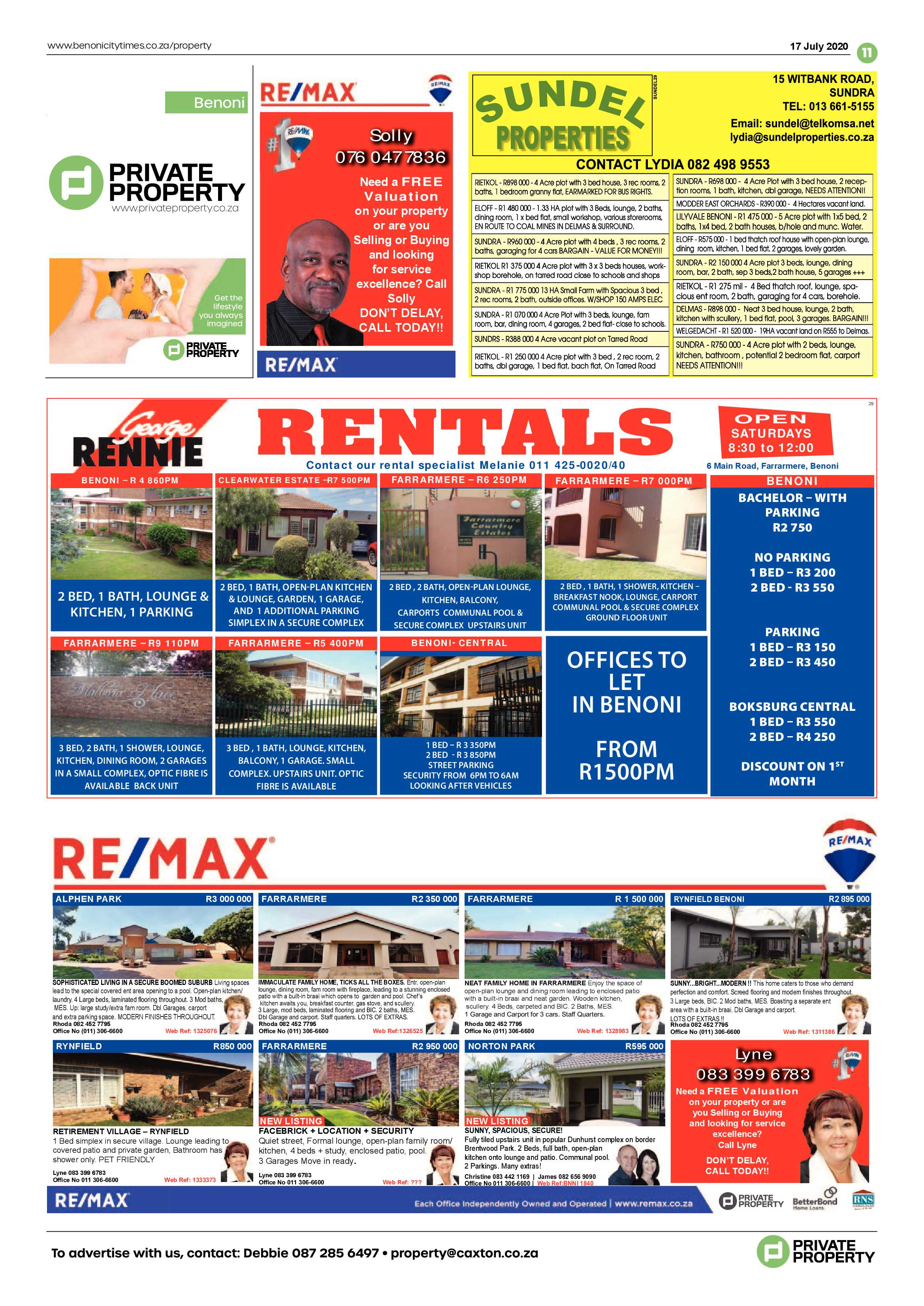 Benoni City News 16 July 2020 page 11