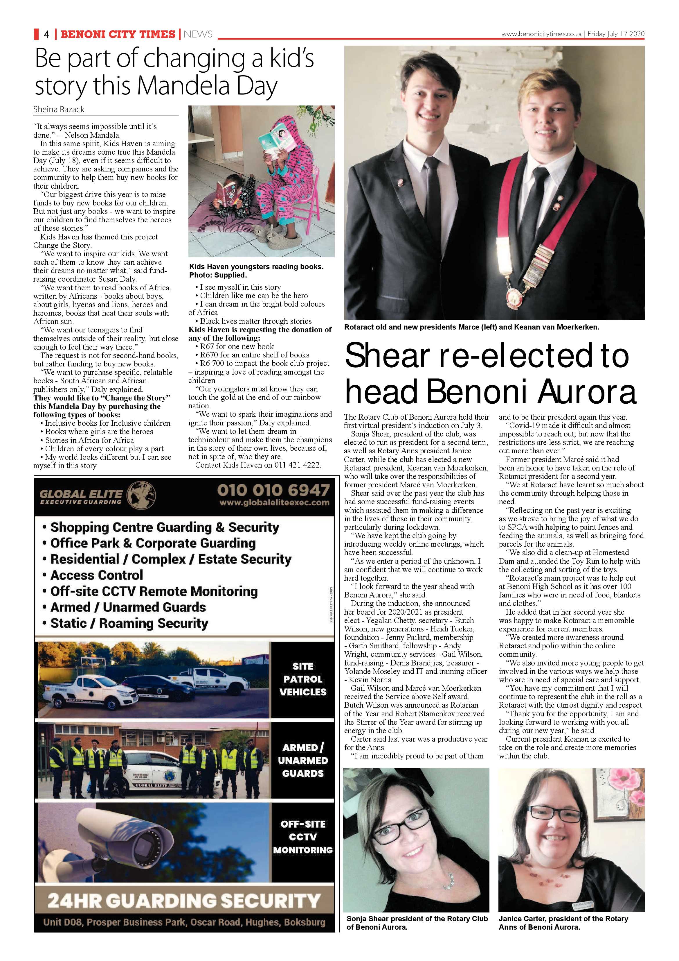 Benoni City News 16 July 2020 page 4