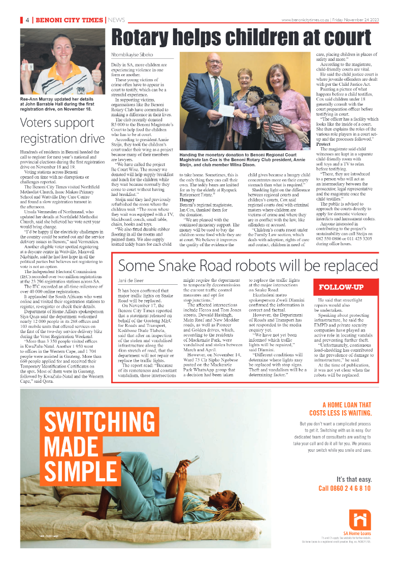 Benoni City Times 24 November 2023 page 4