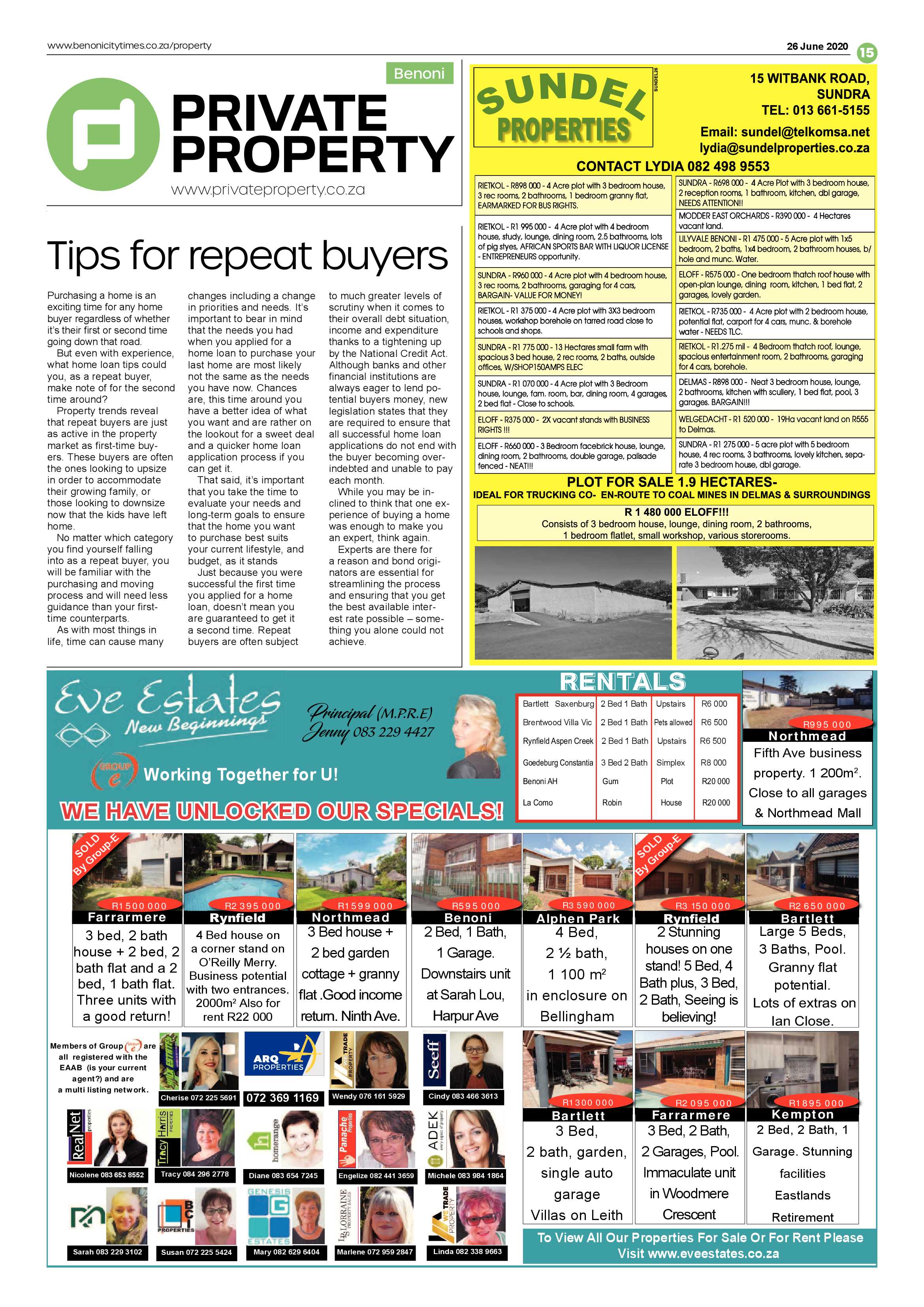 Benoni City Time 25 June 2020 page 15