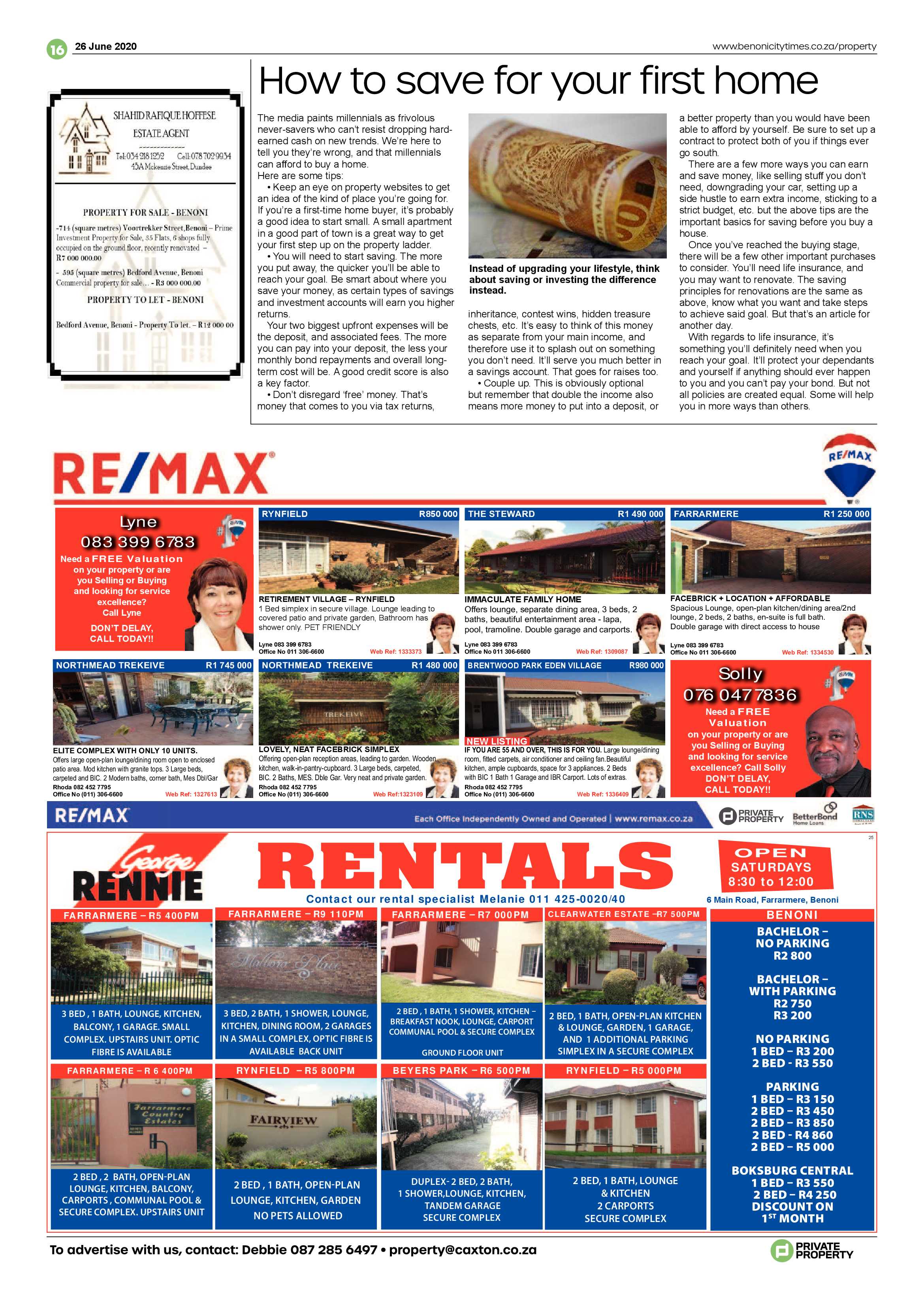 Benoni City Time 25 June 2020 page 16