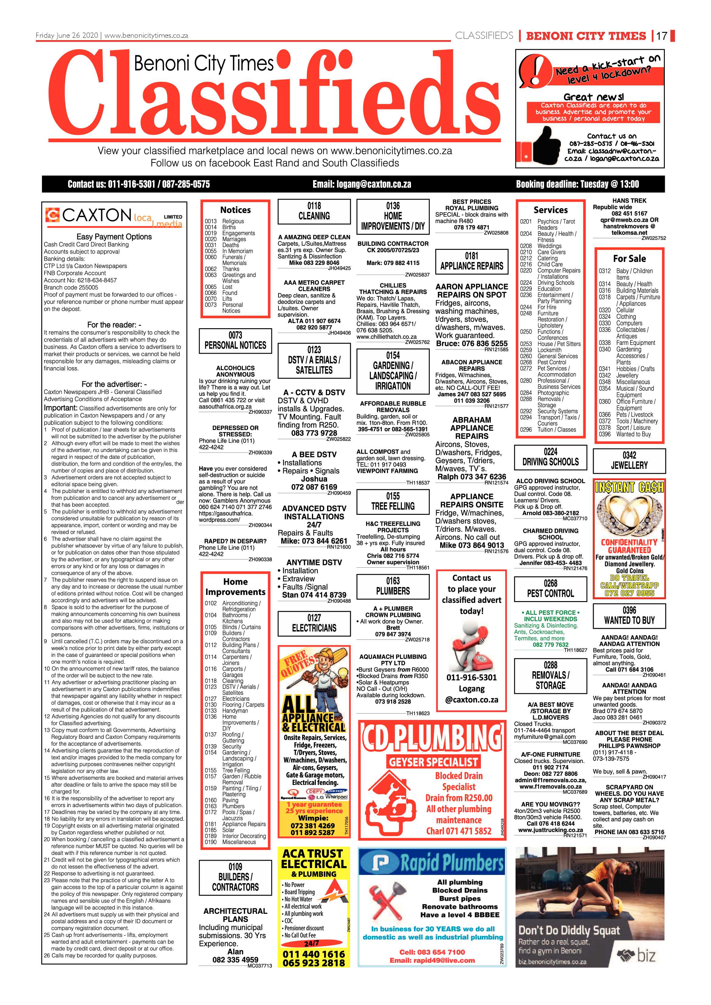 Benoni City Time 25 June 2020 page 17