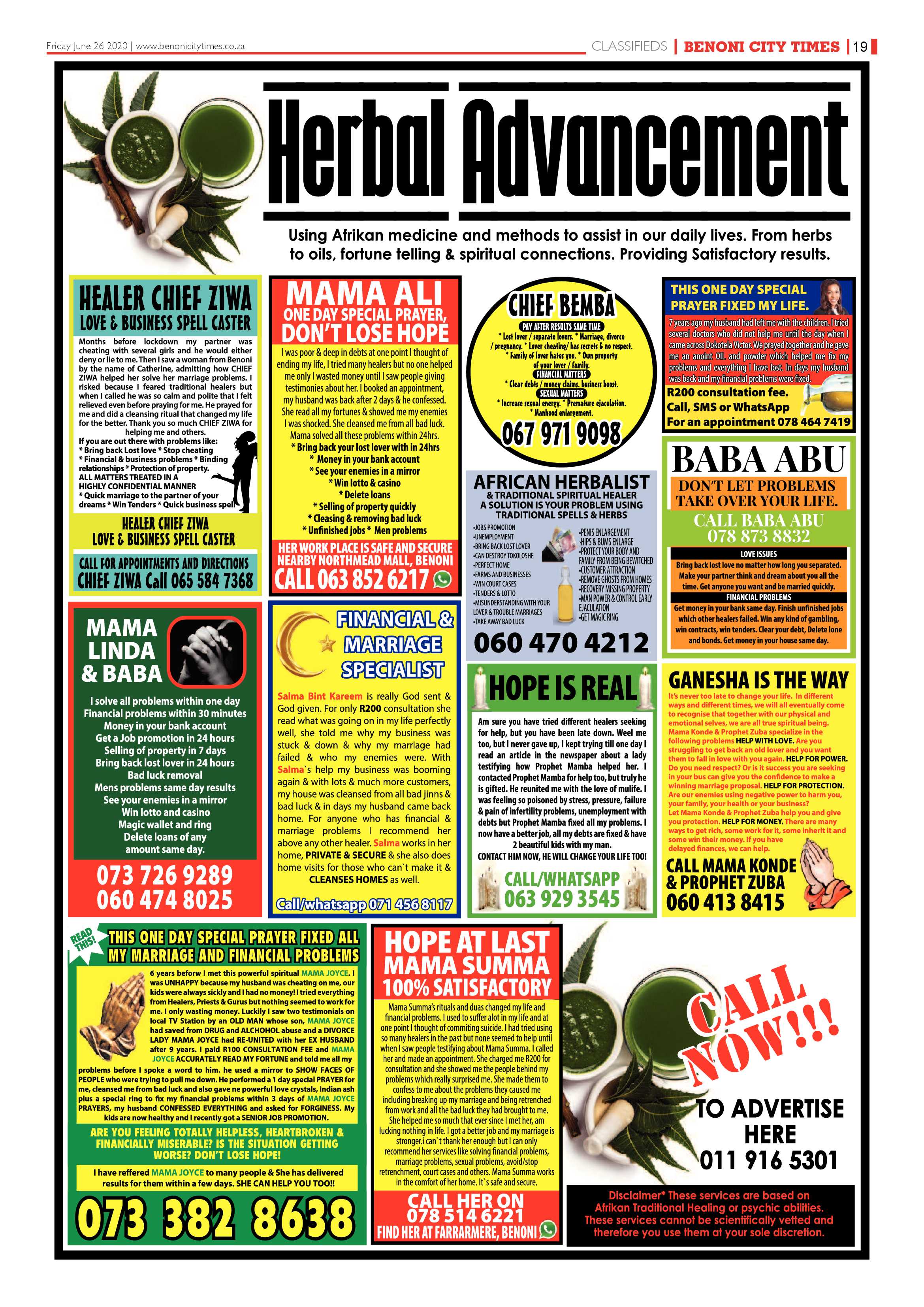Benoni City Time 25 June 2020 page 19