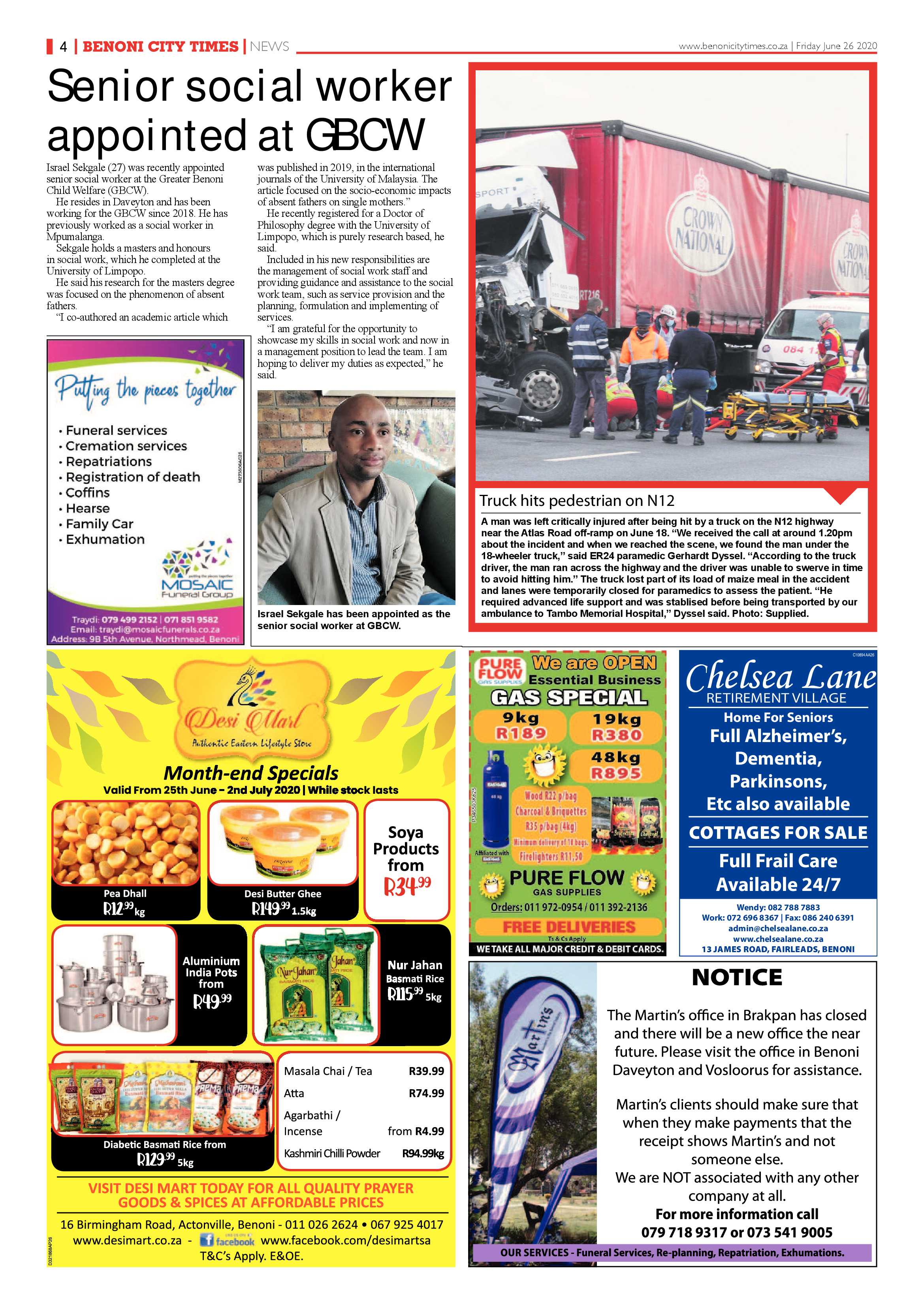 Benoni City Time 25 June 2020 page 4