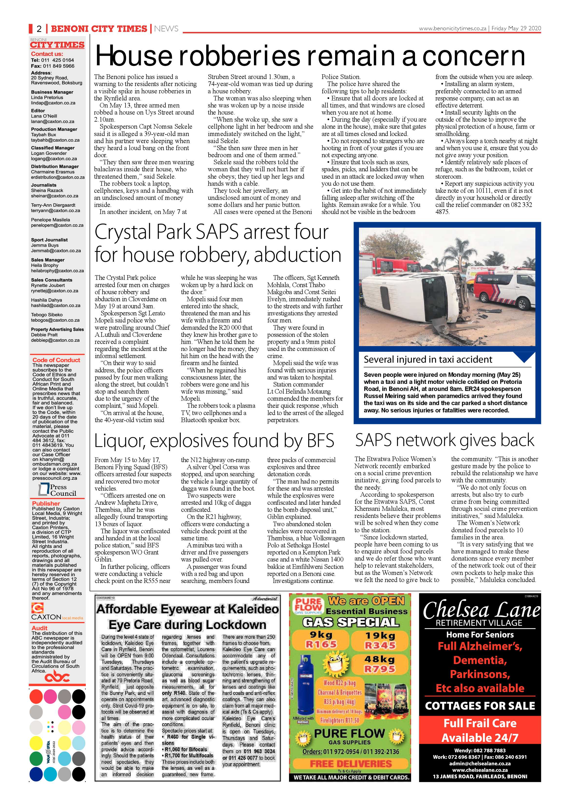 Benoni City News 27 May 2020 page 2