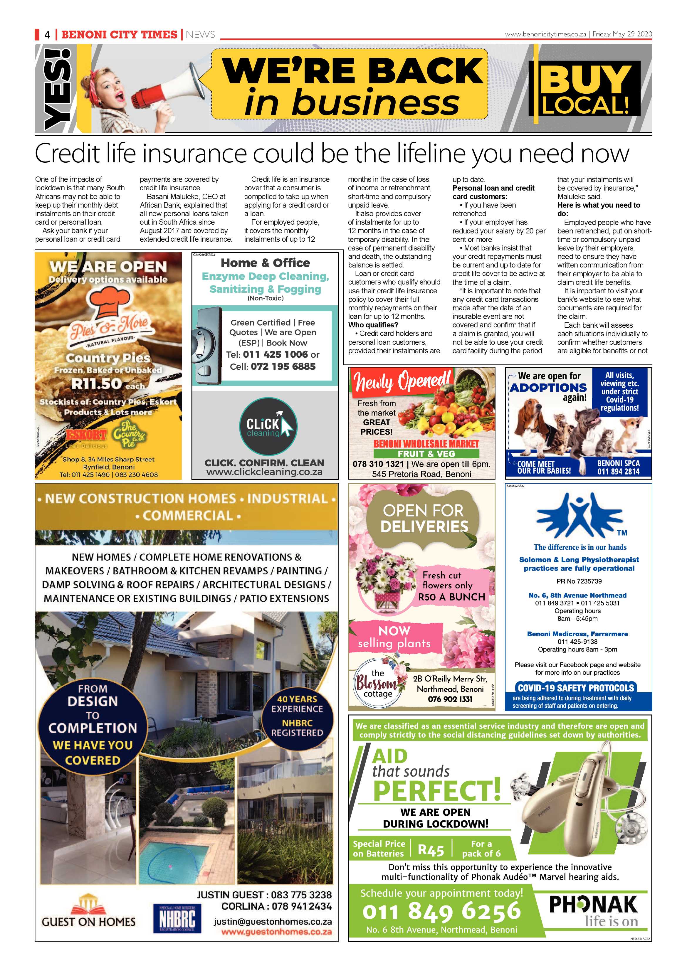 Benoni City News 27 May 2020 page 4