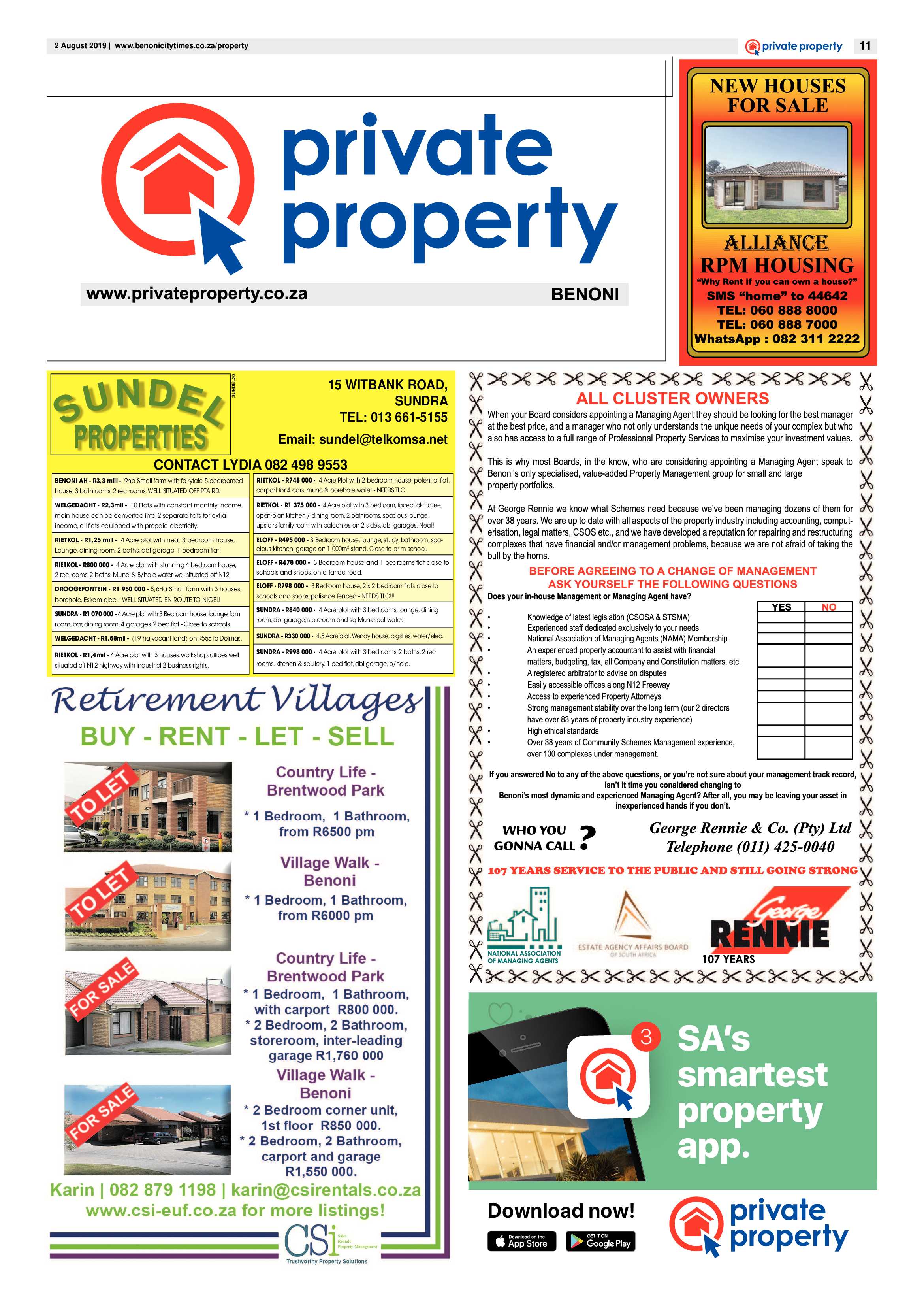 Benoni City Times 01 August 2019 page 11