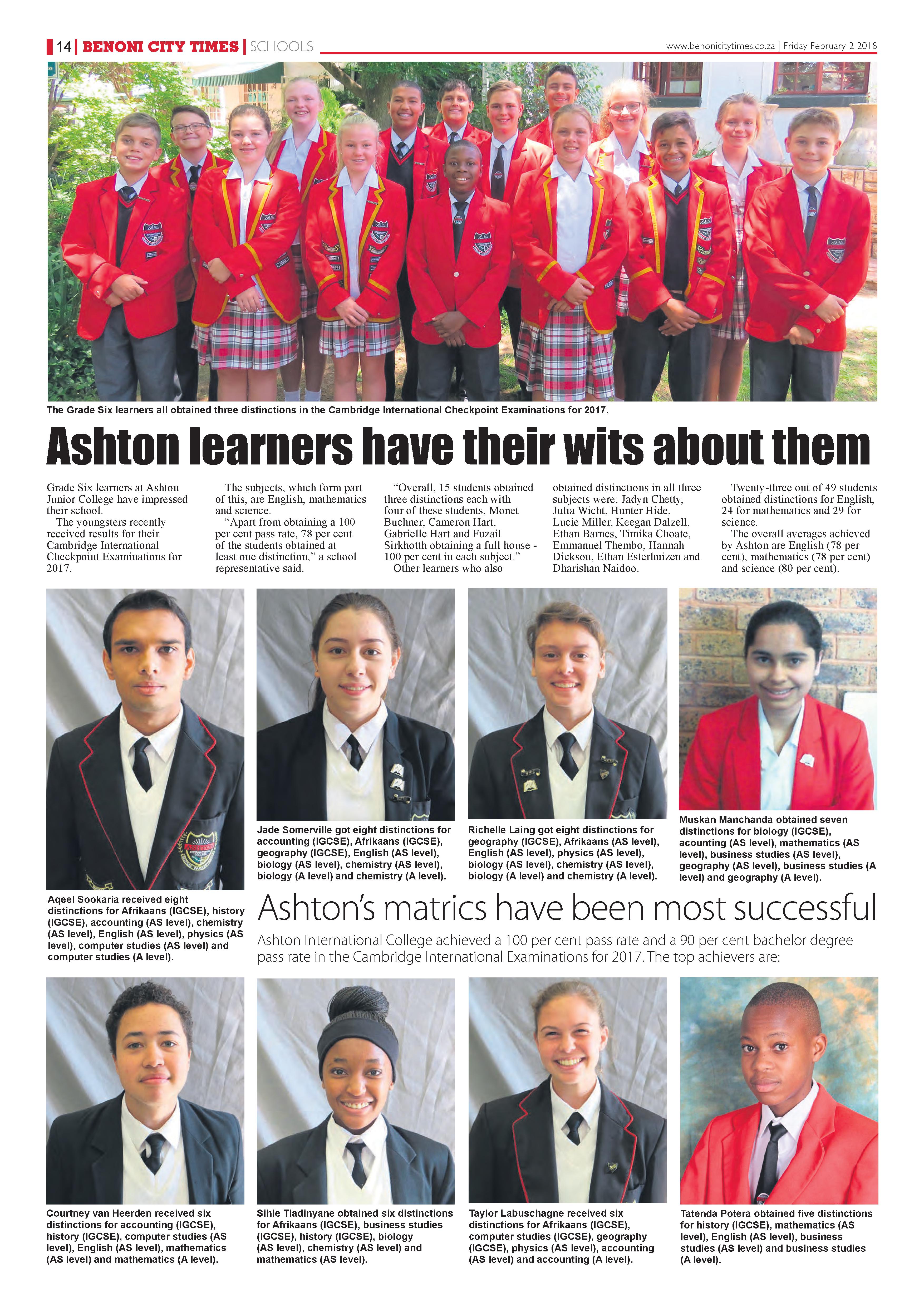 Benoni City Times 01 February 2018 page 14