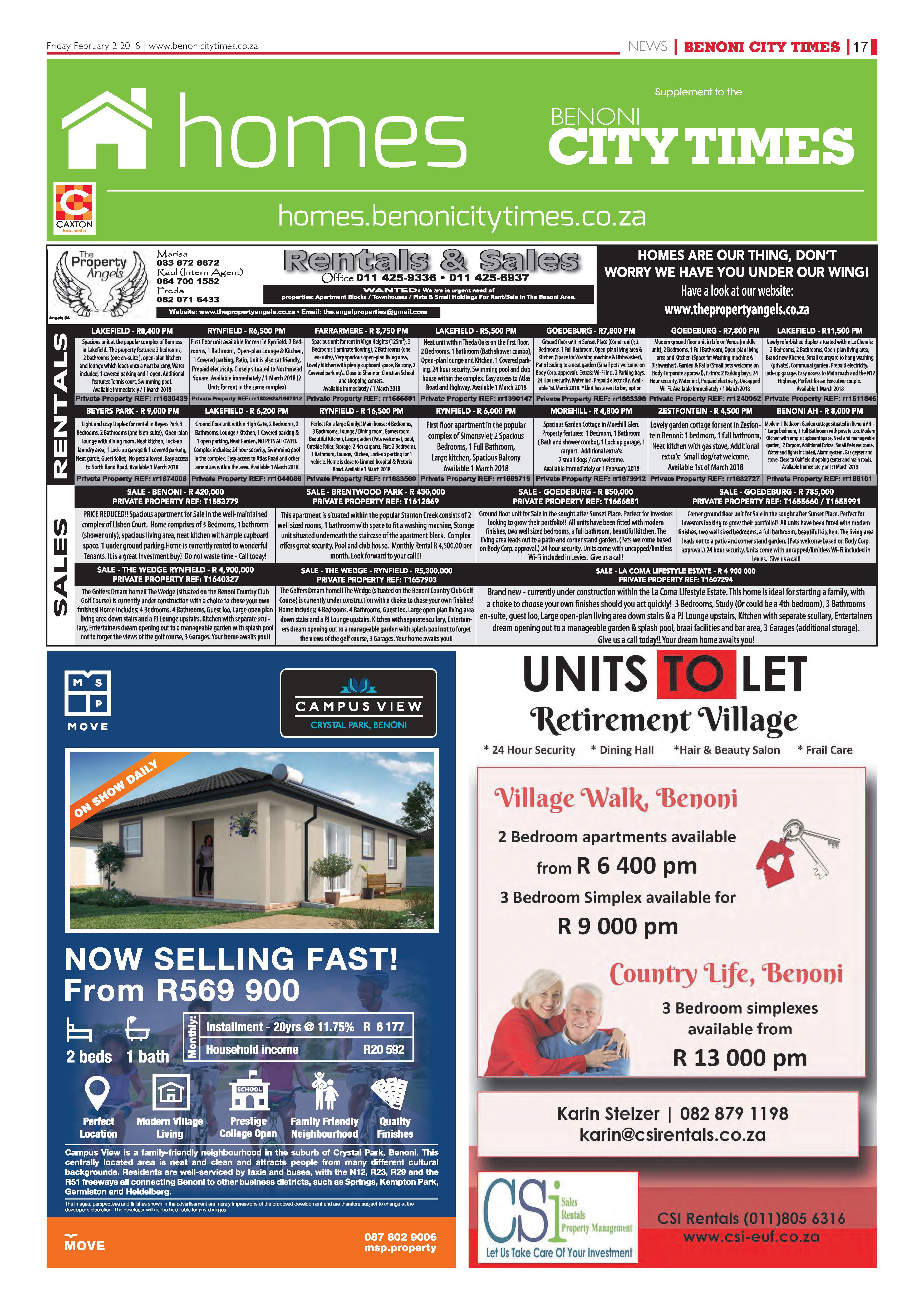 Benoni City Times 01 February 2018 page 17