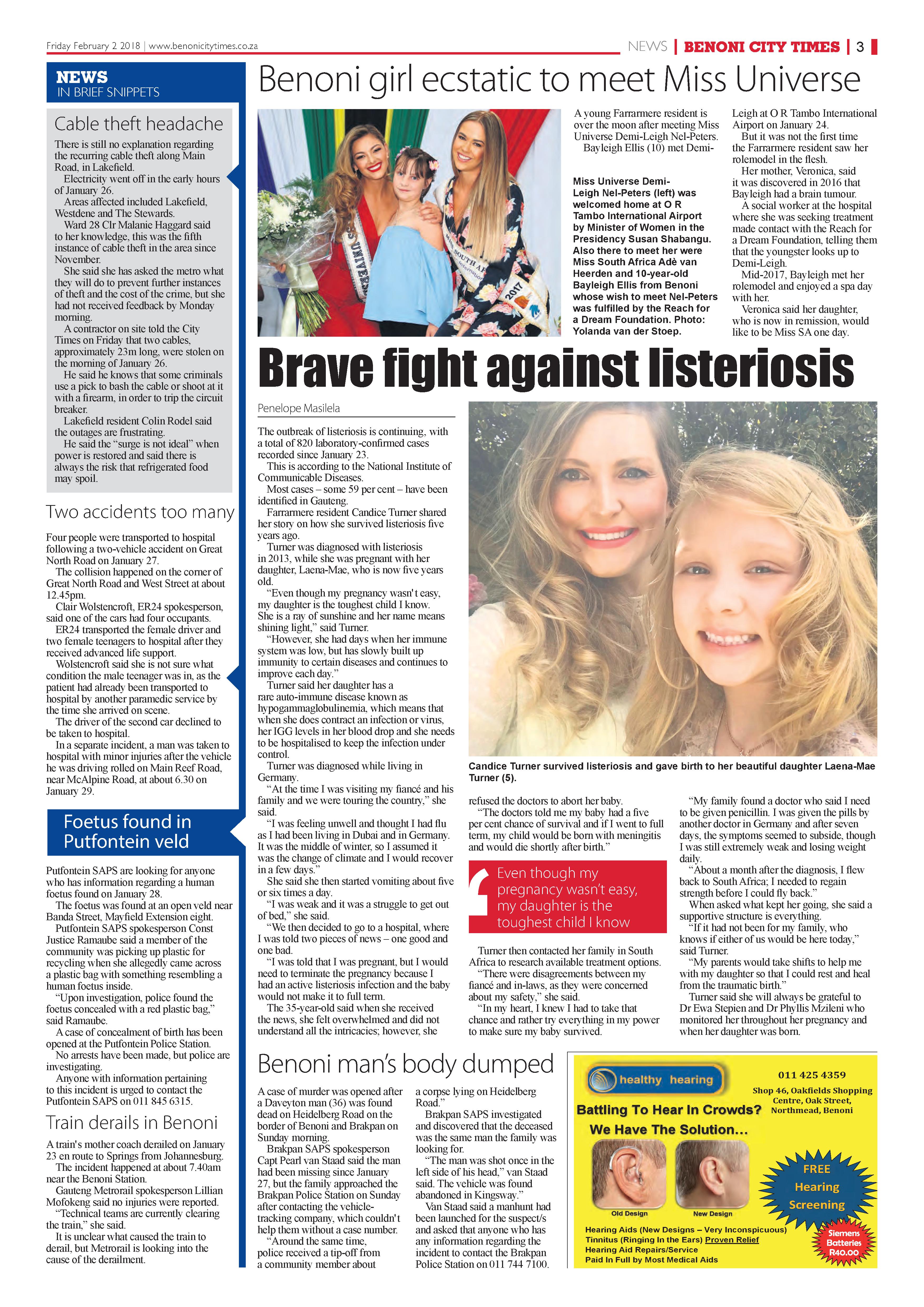 Benoni City Times 01 February 2018 page 3