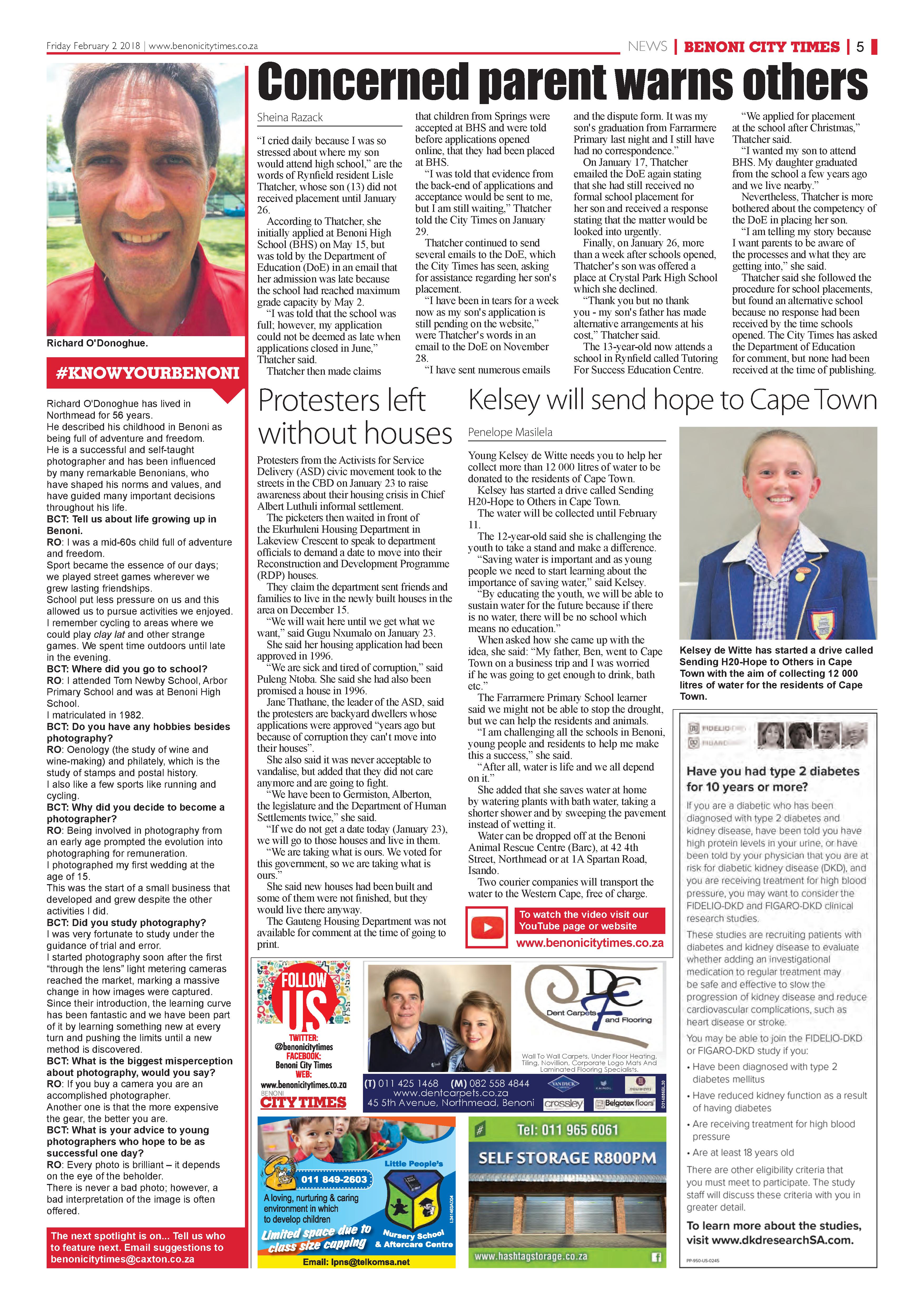 Benoni City Times 01 February 2018 page 5