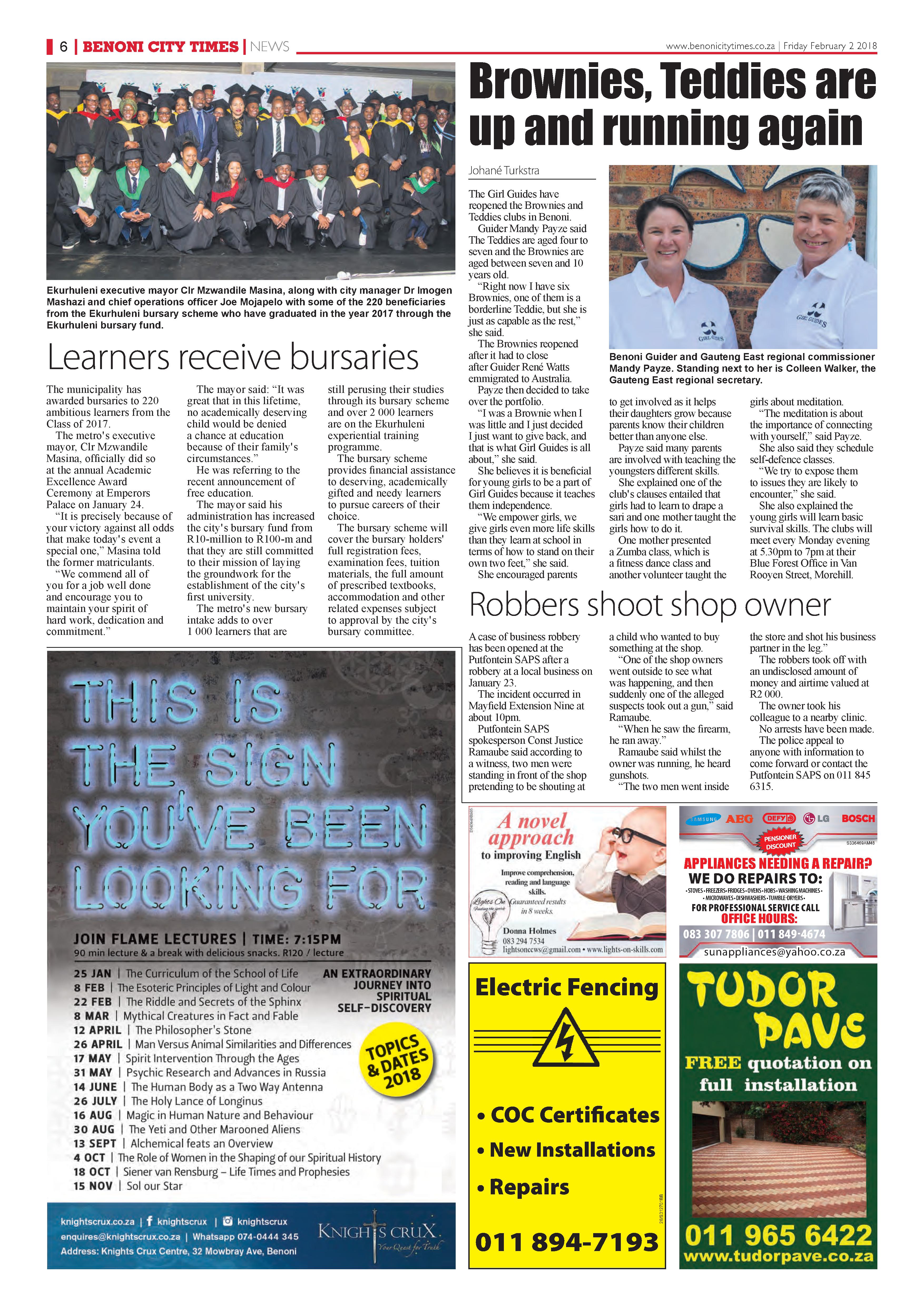 Benoni City Times 01 February 2018 page 6