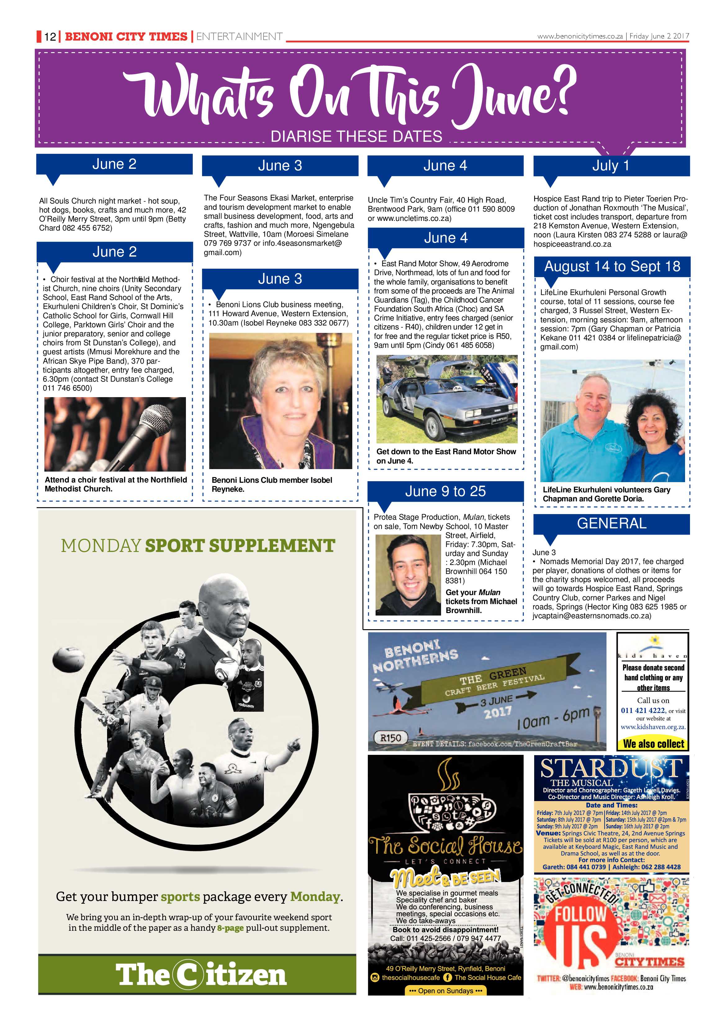 Benoni City Times 01 June 2017 page 12