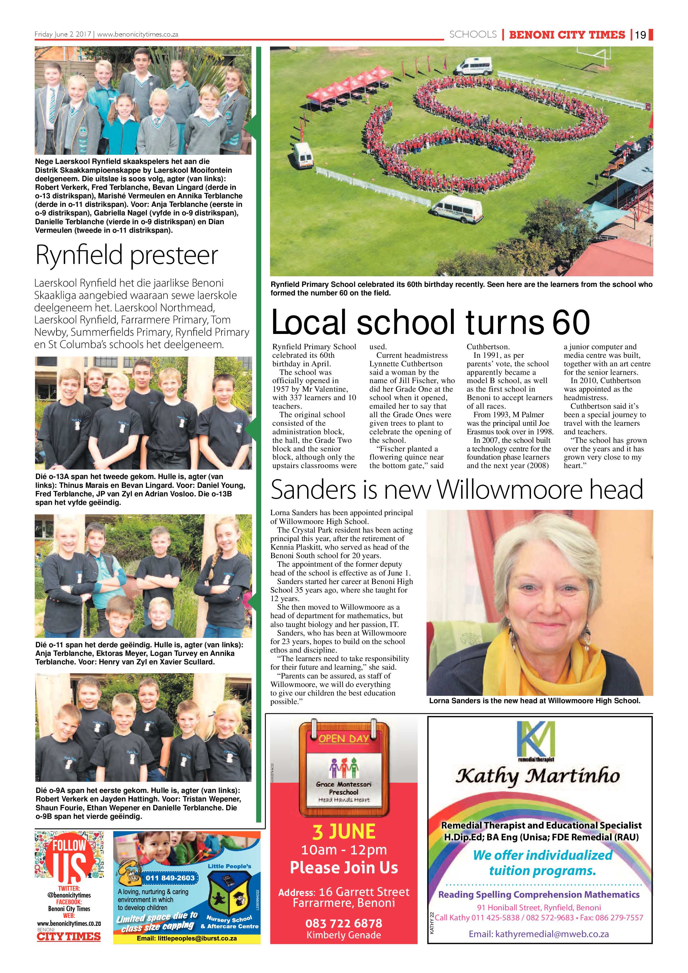 Benoni City Times 01 June 2017 page 19