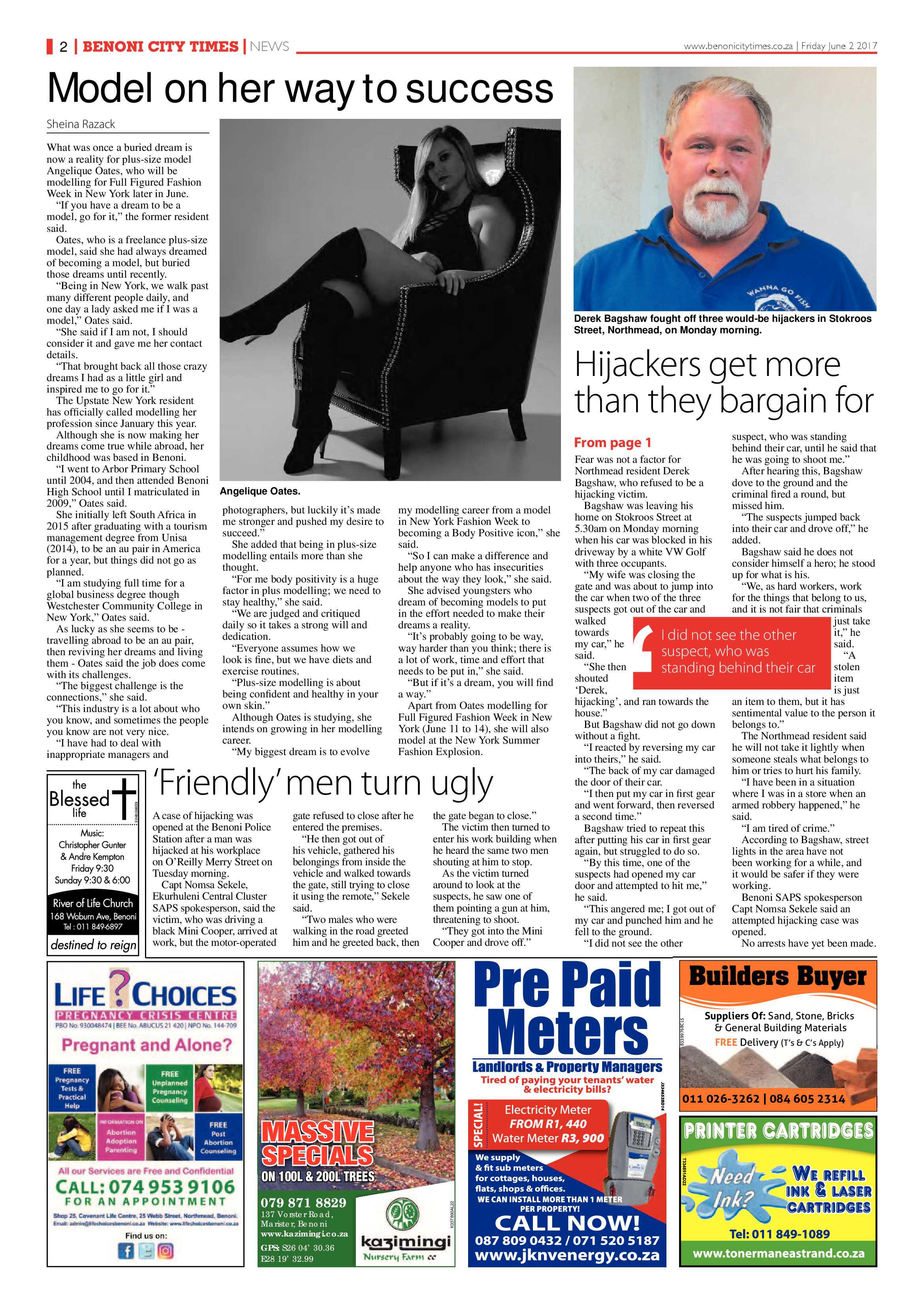 Benoni City Times 01 June 2017 page 2