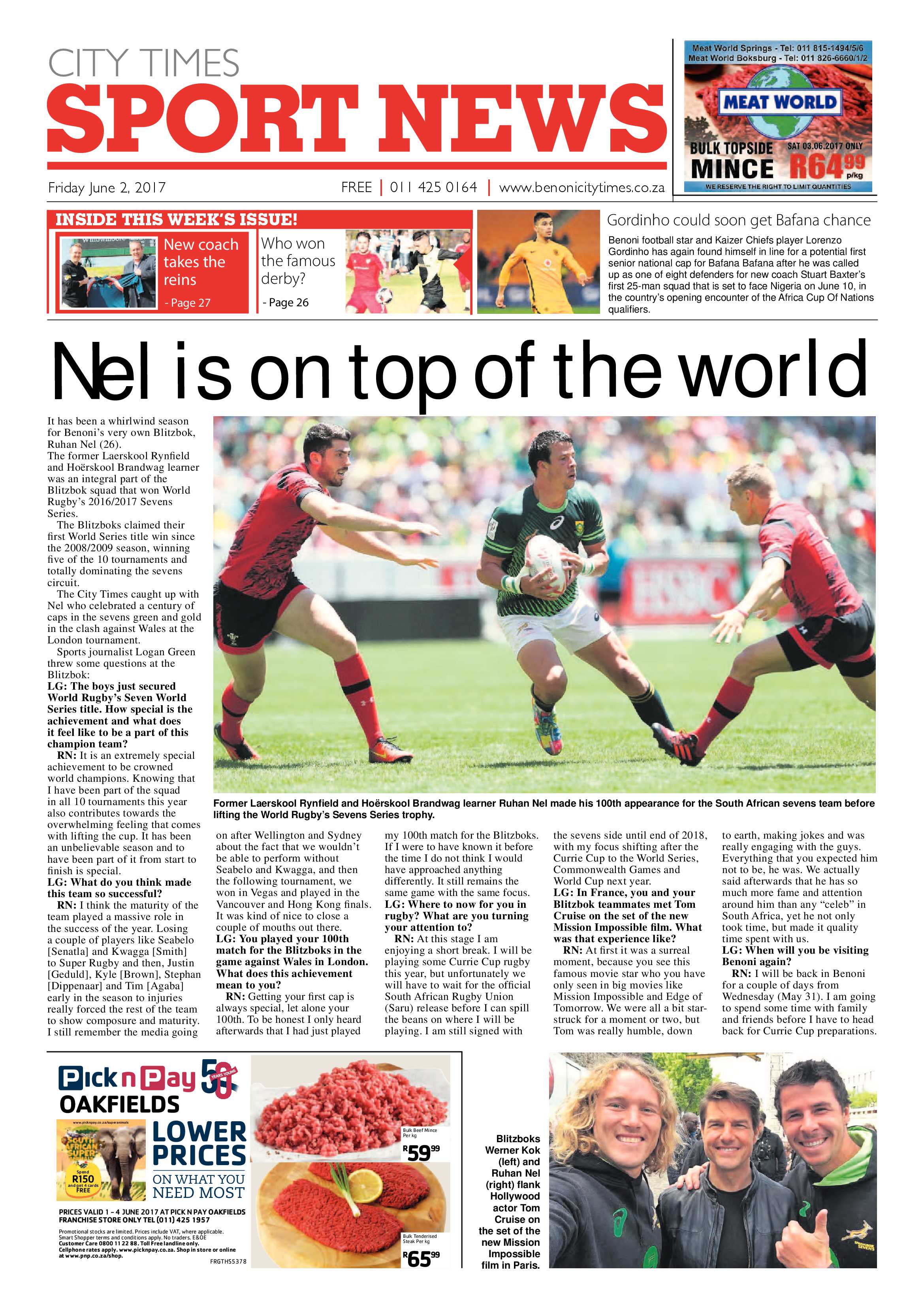 Benoni City Times 01 June 2017 page 28