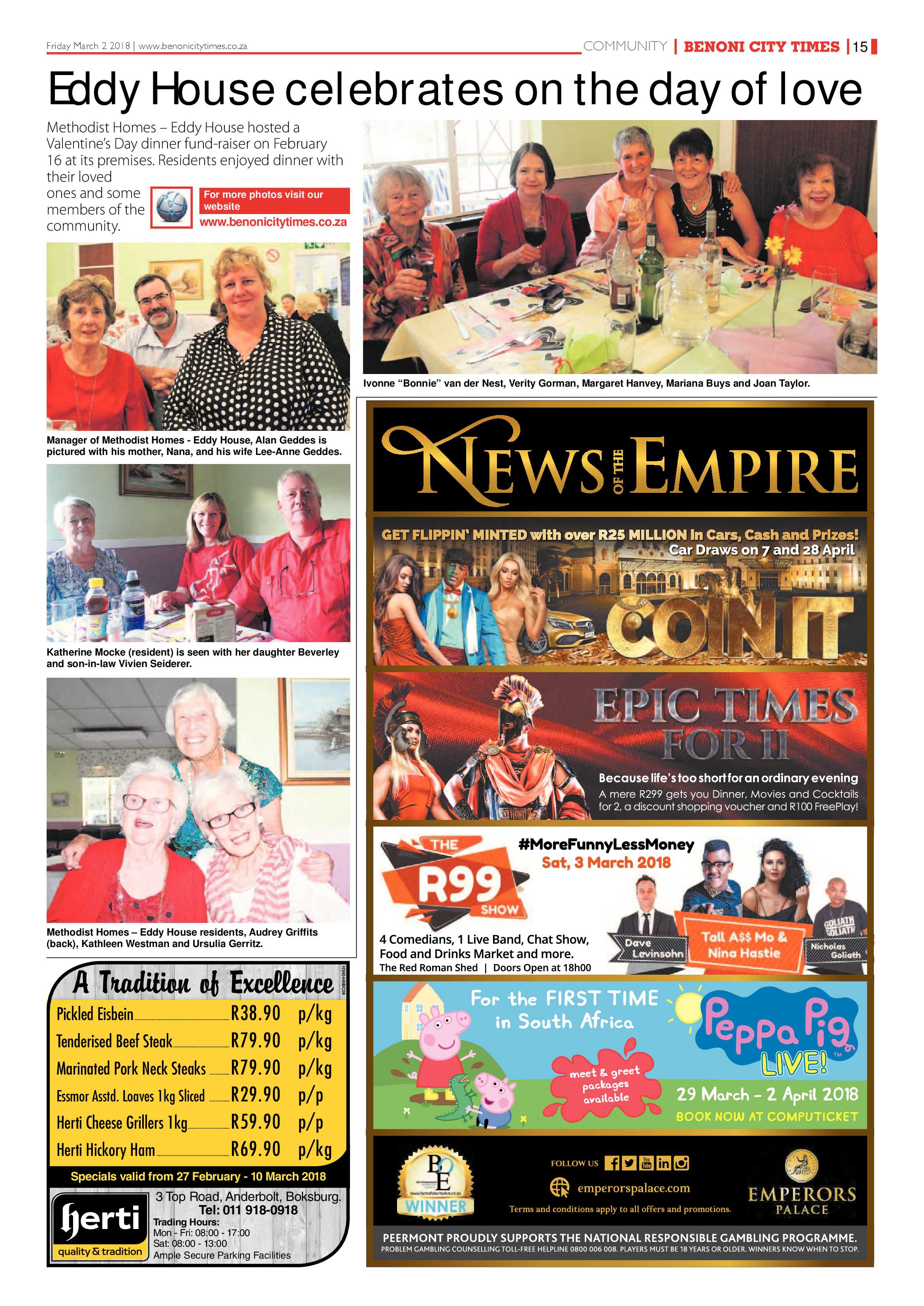 Benoni City Times 01 March 2018 page 15