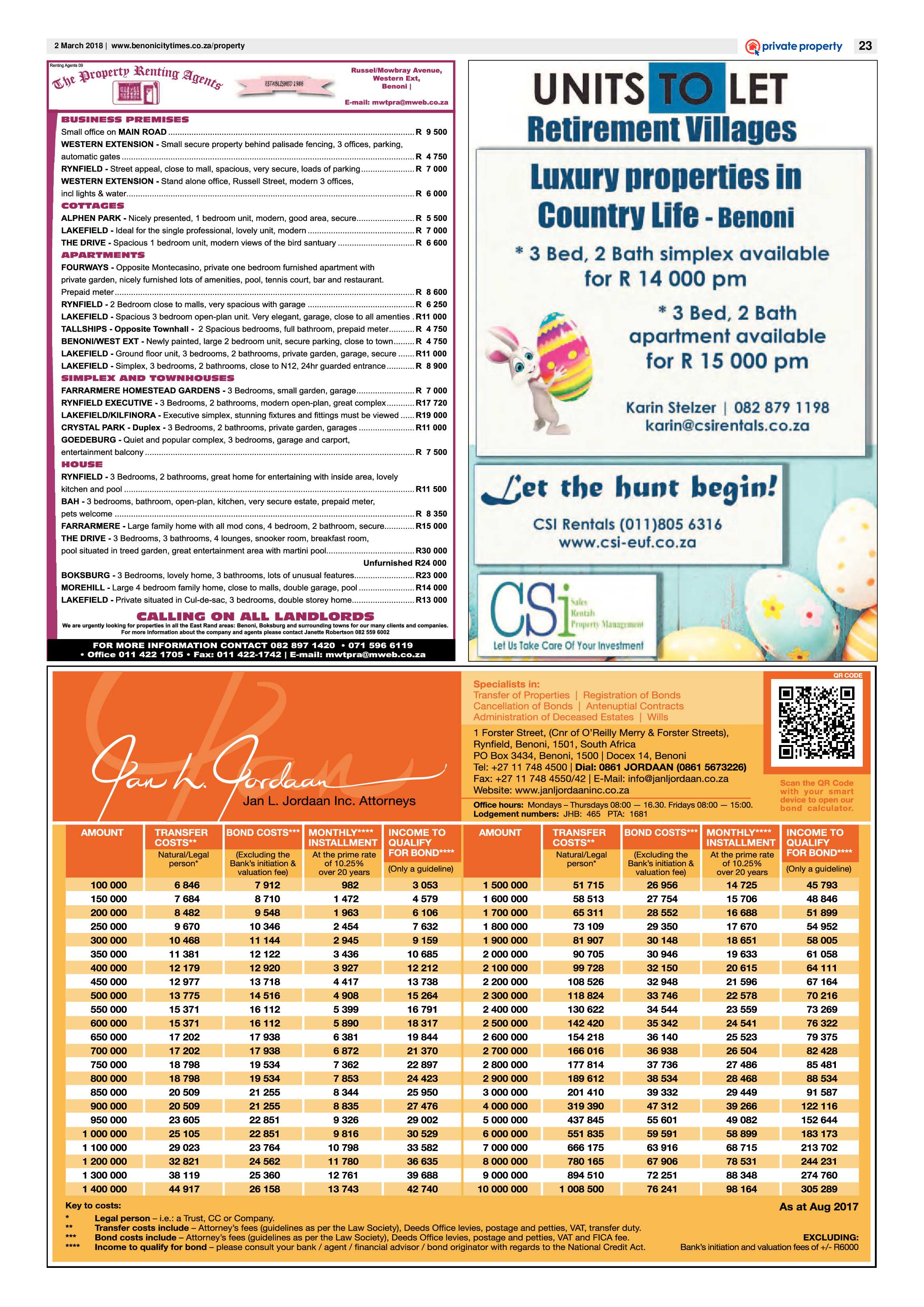 Benoni City Times 01 March 2018 page 23
