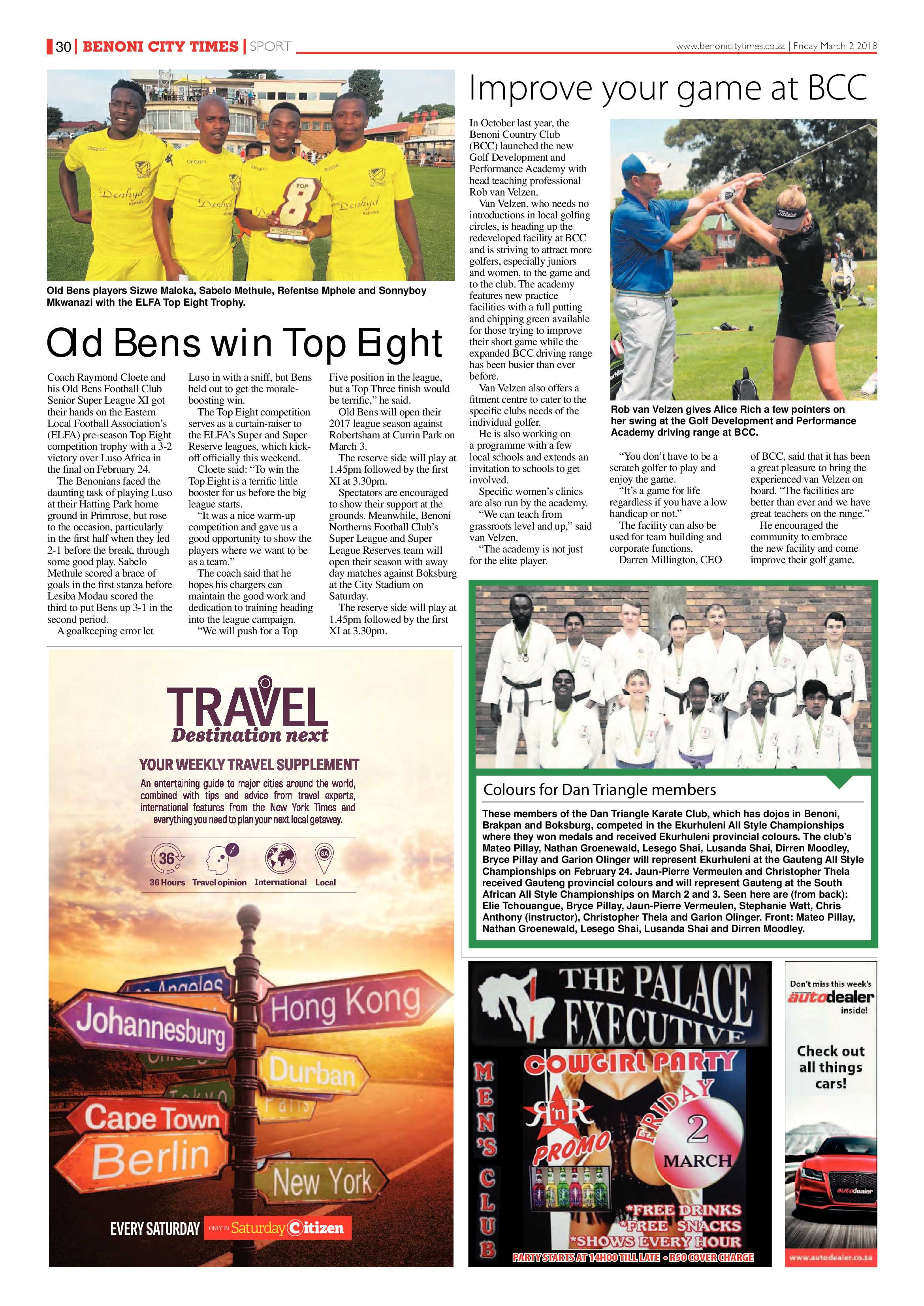 Benoni City Times 01 March 2018 page 30