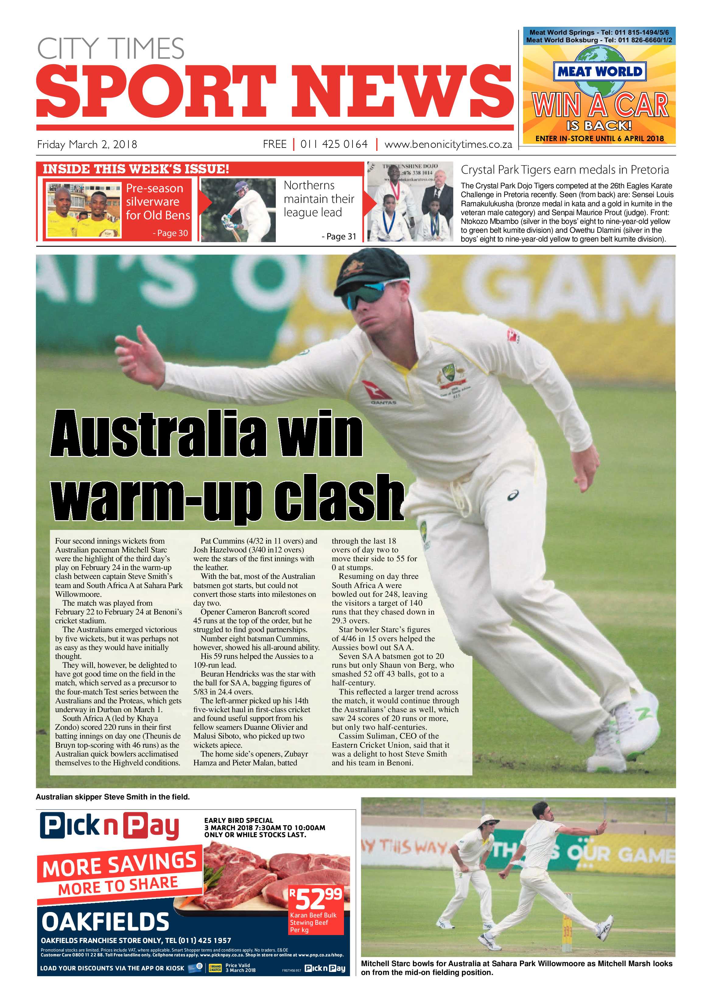 Benoni City Times 01 March 2018 page 32