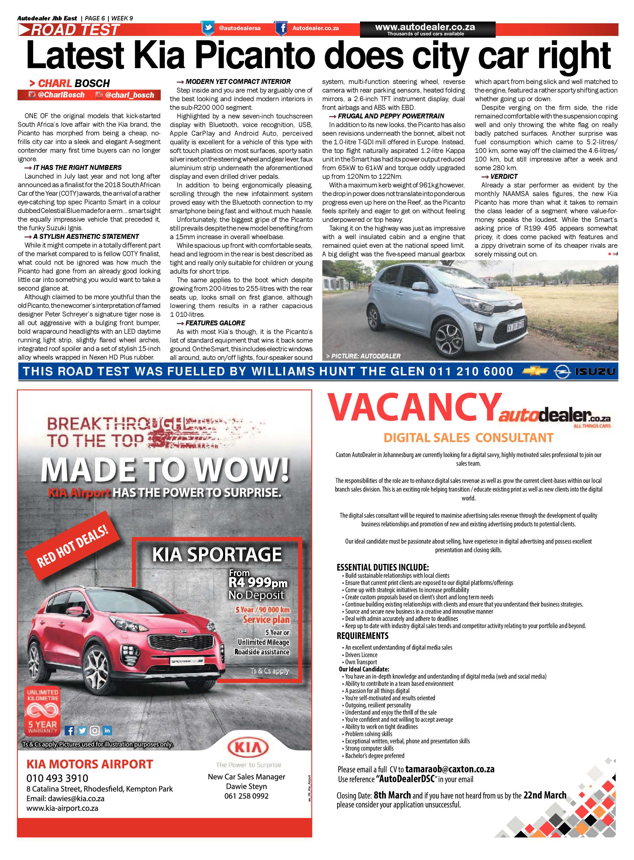 Benoni City Times 01 March 2018 page 38