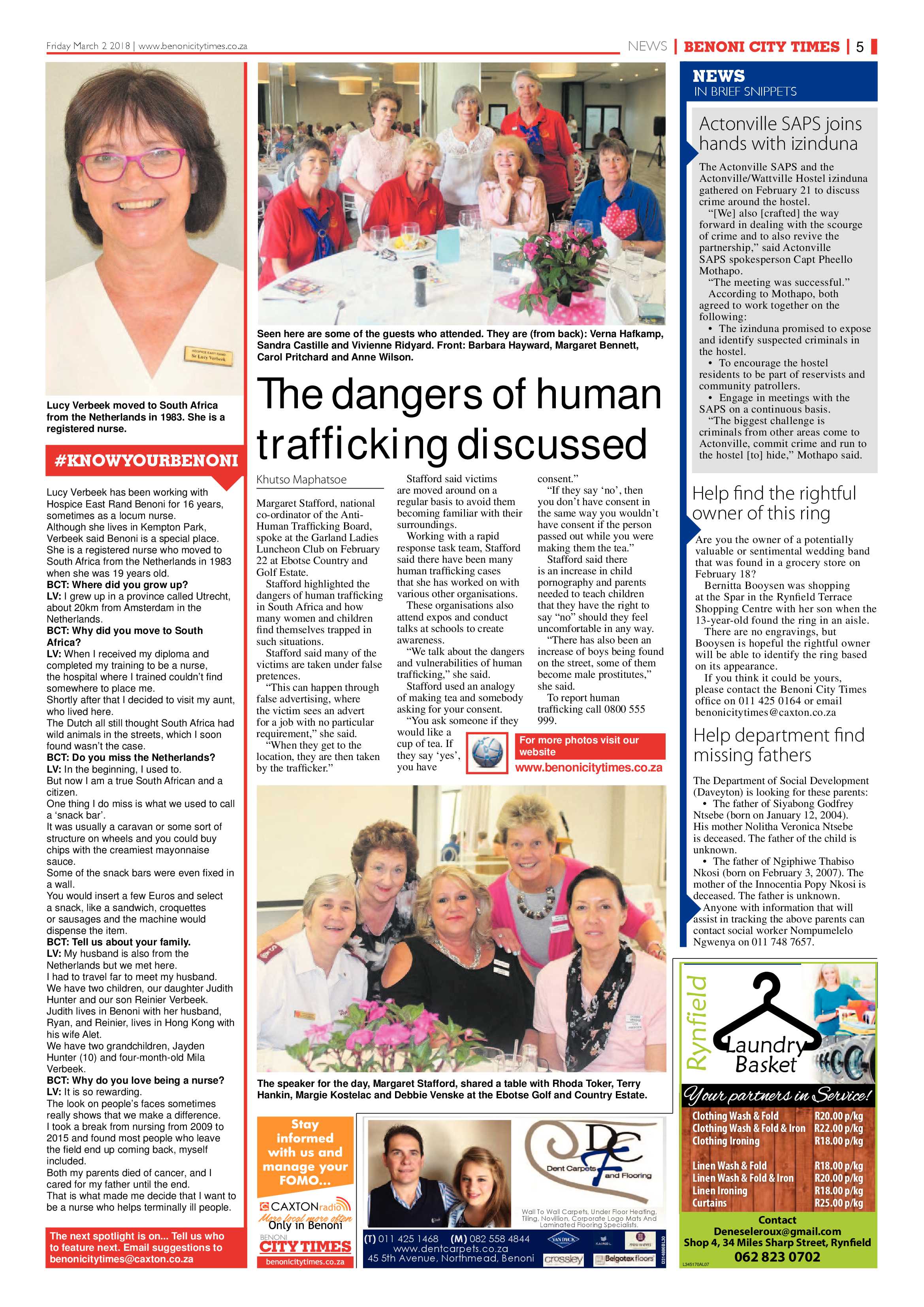Benoni City Times 01 March 2018 page 5