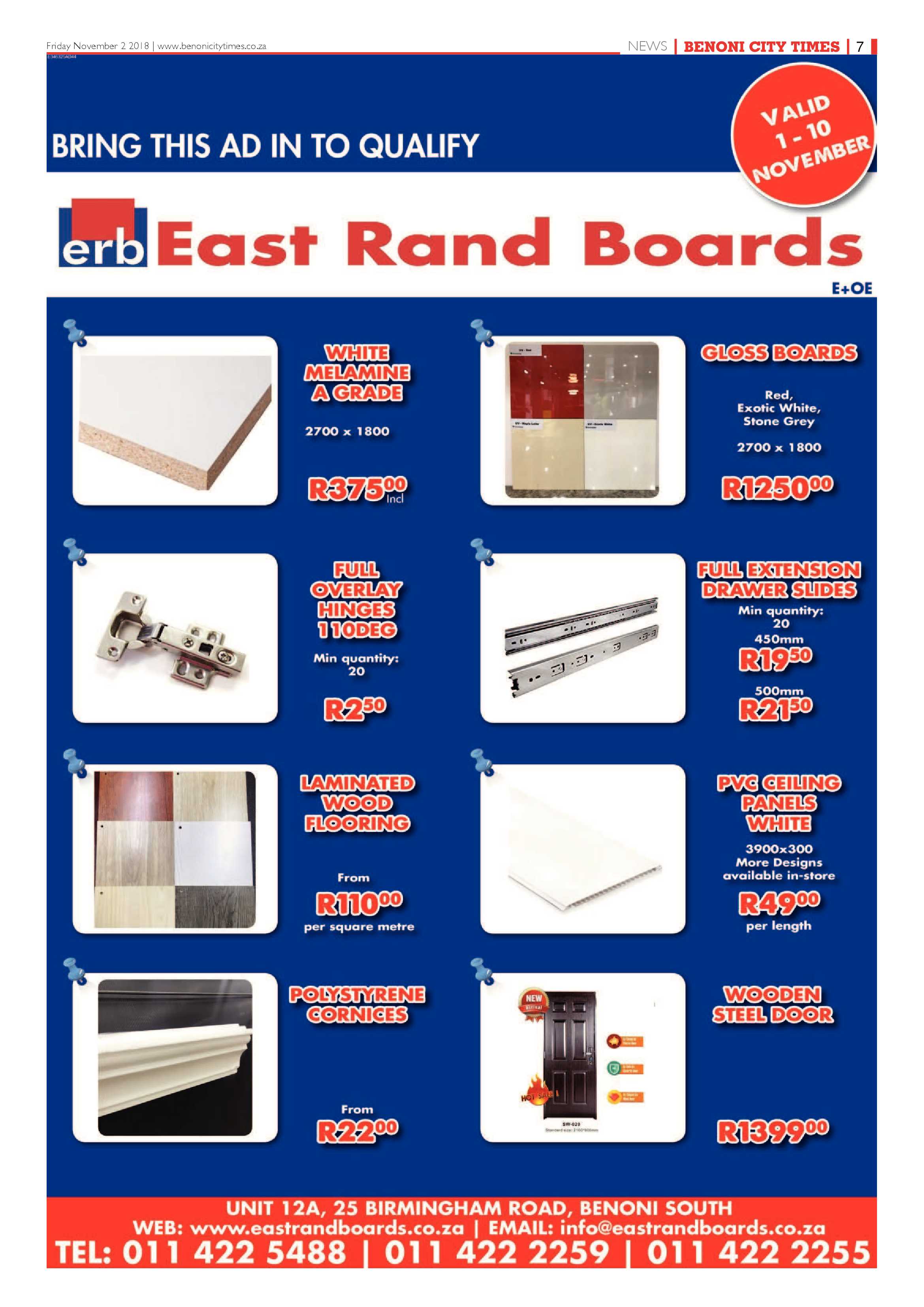 Benoni City Times 01 November 2018 page 7