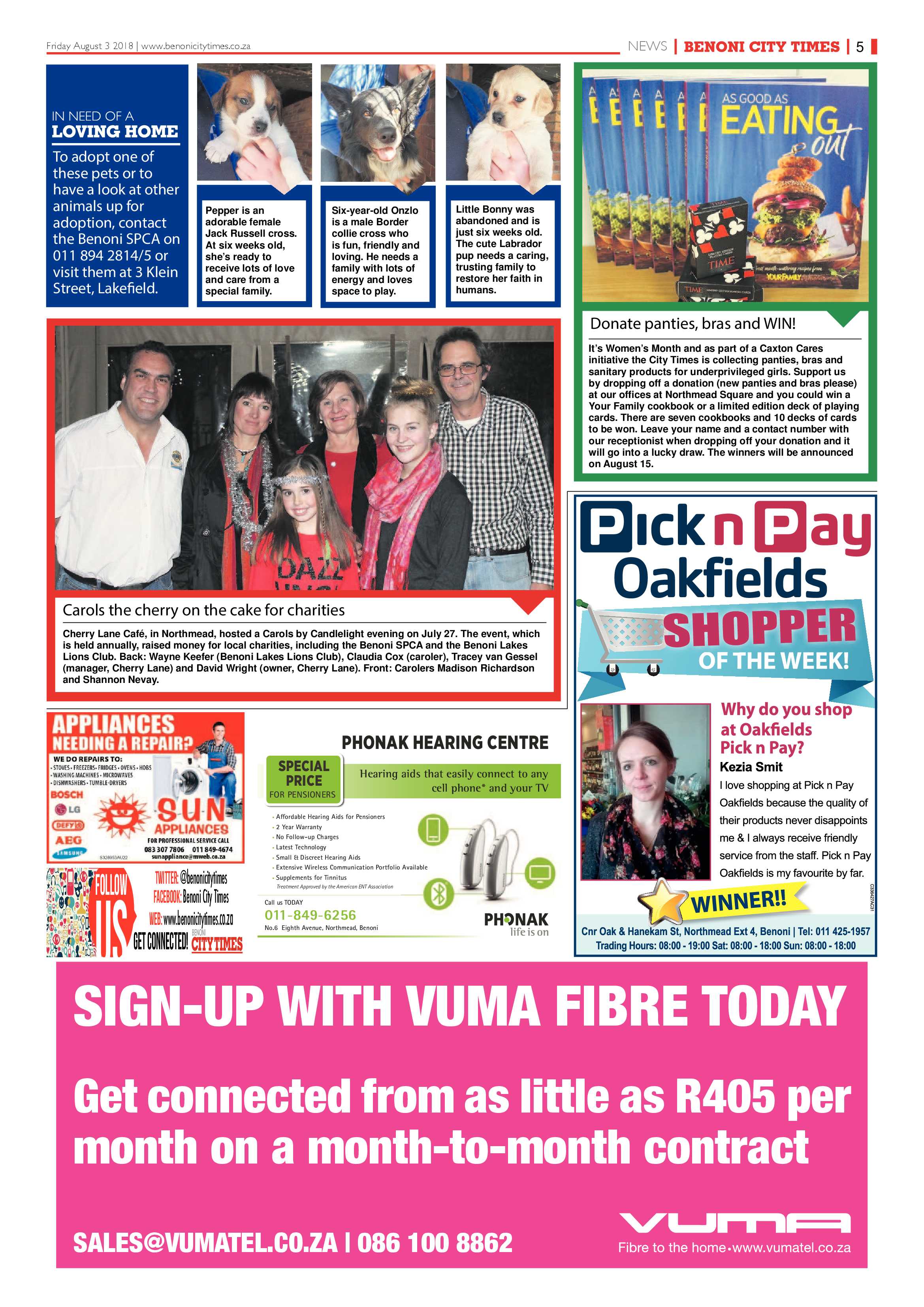 Benoni City Times 02 August 2018 page 5