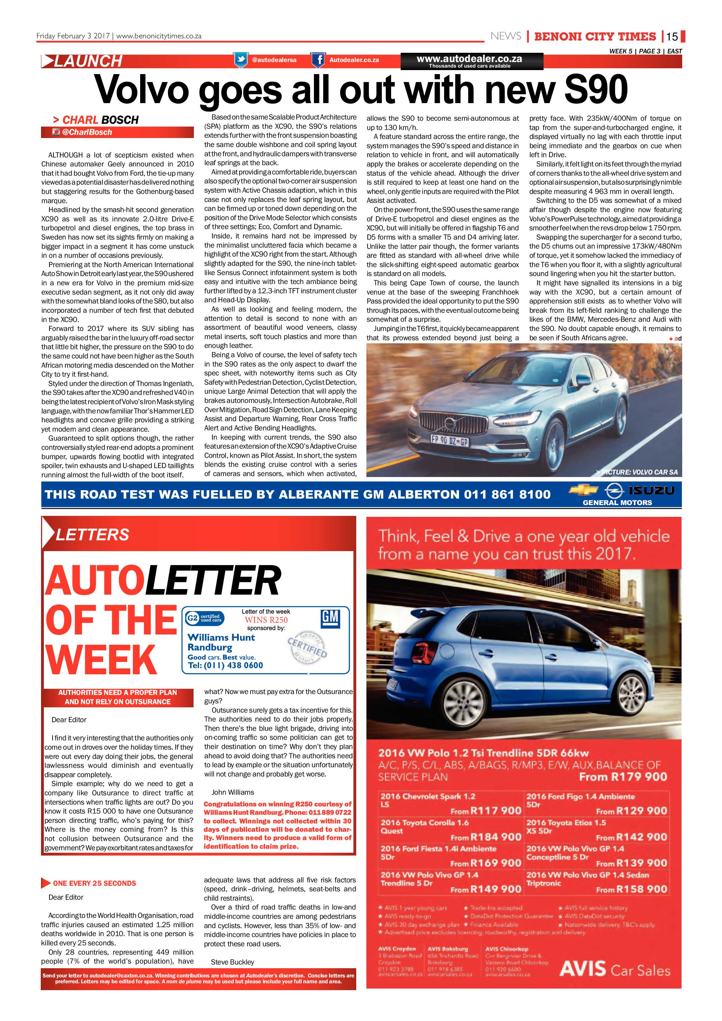 Benoni City Times 02 February 2017 page 15