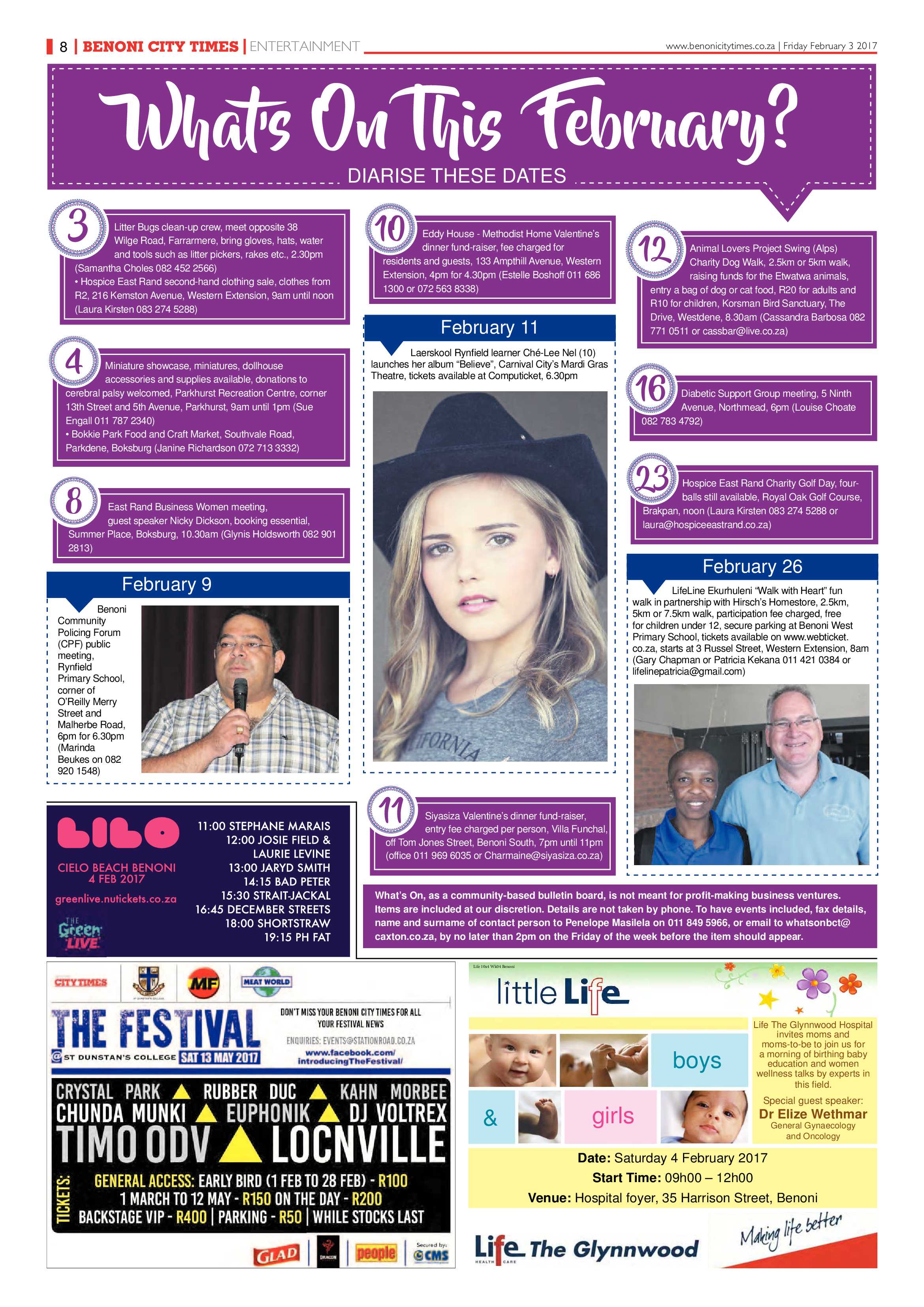 Benoni City Times 02 February 2017 page 8