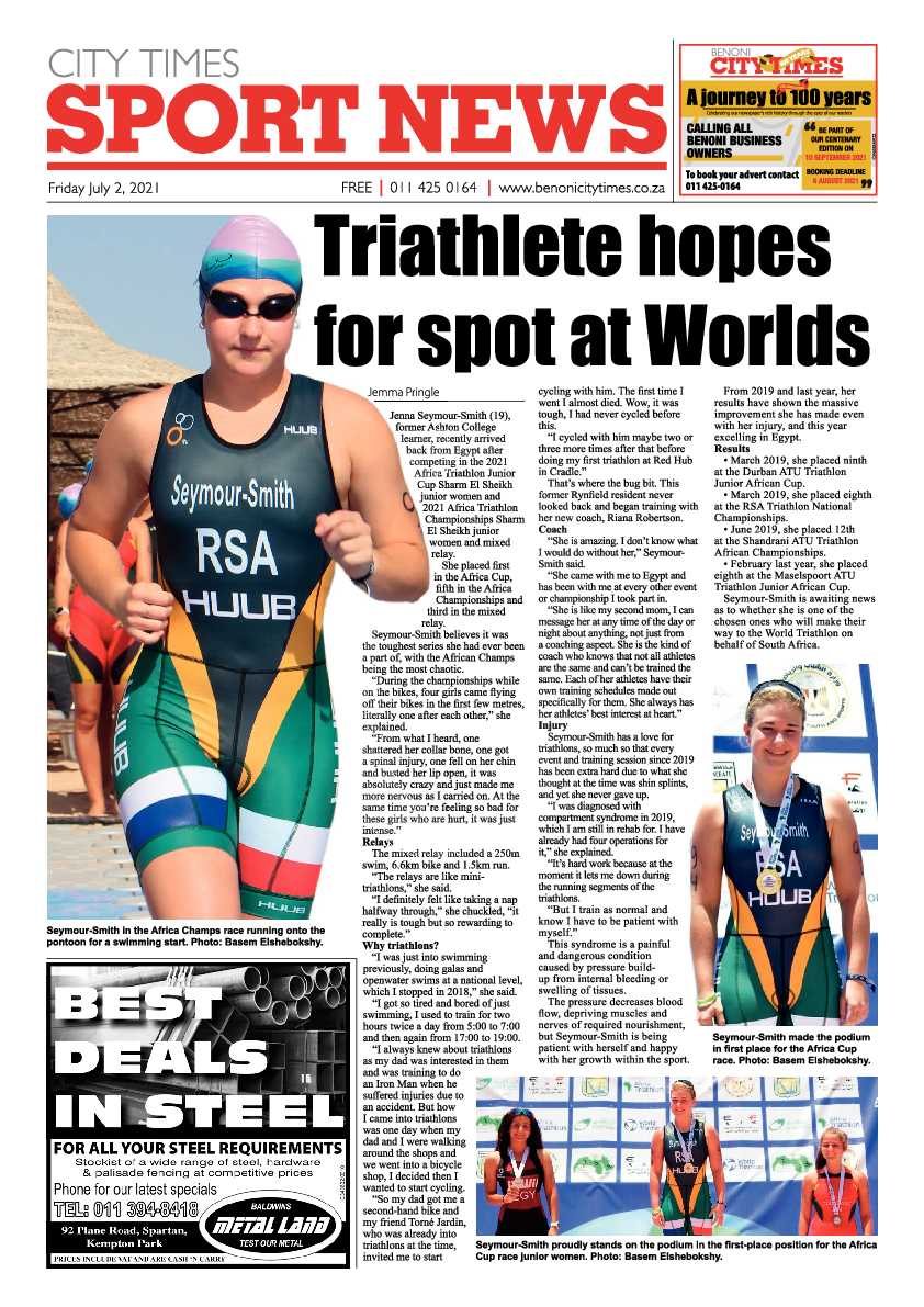 Benoni City Times 02 July 2021 page 16