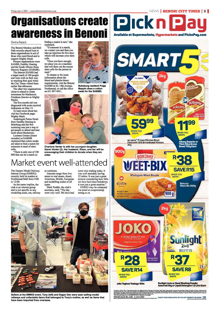 Benoni City Times 02 July 2021 page 9