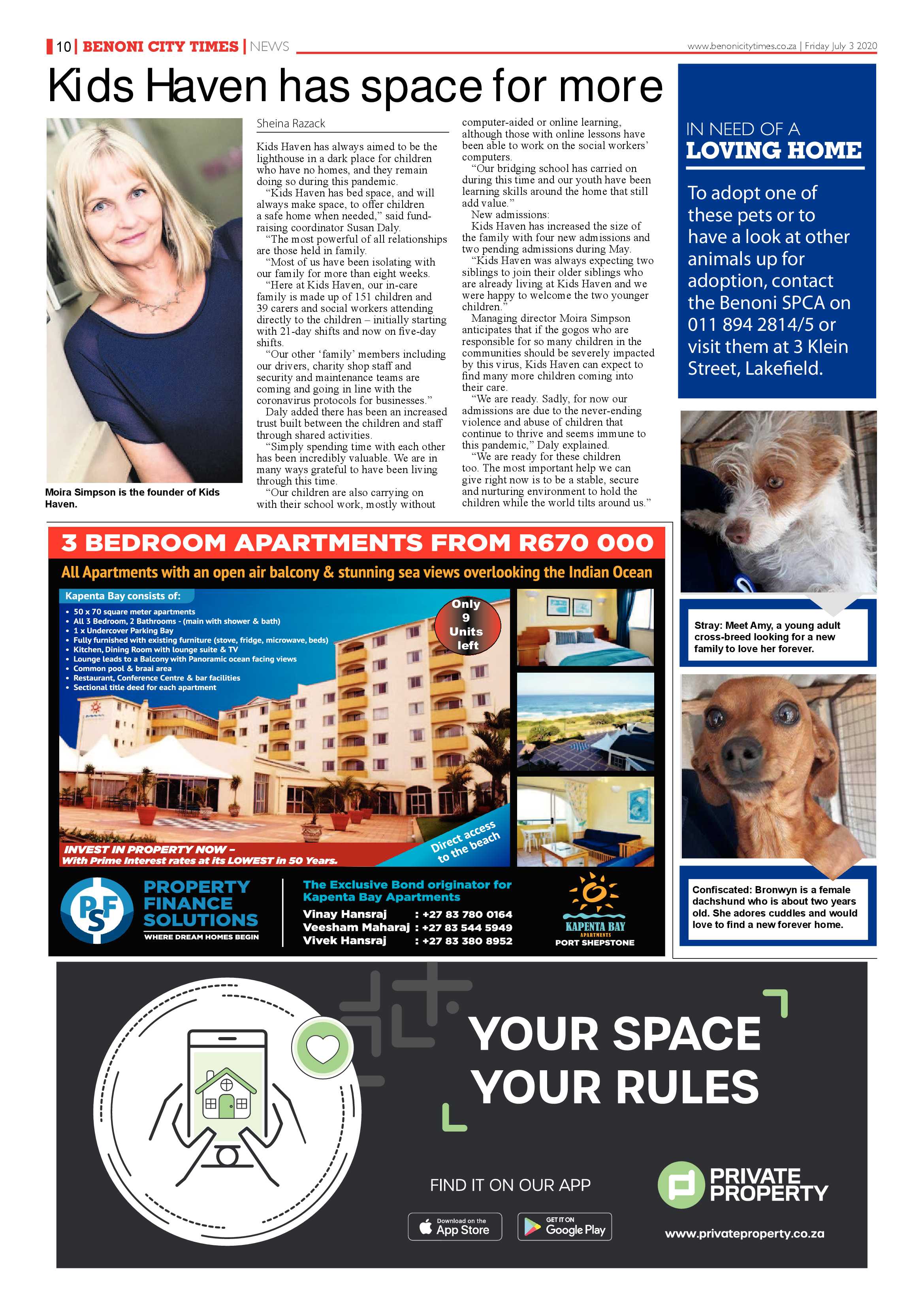 Benoni City Times 02 June 2020 page 10