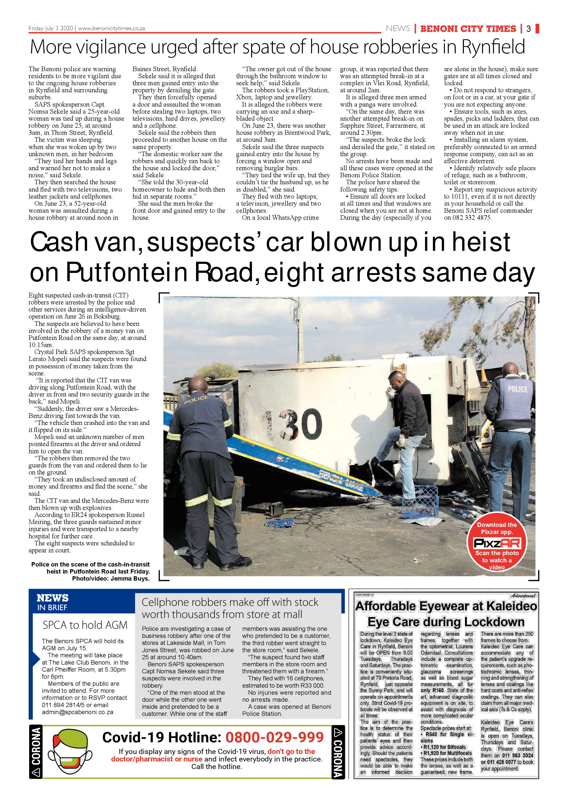 Benoni City Times 02 June 2020 page 3