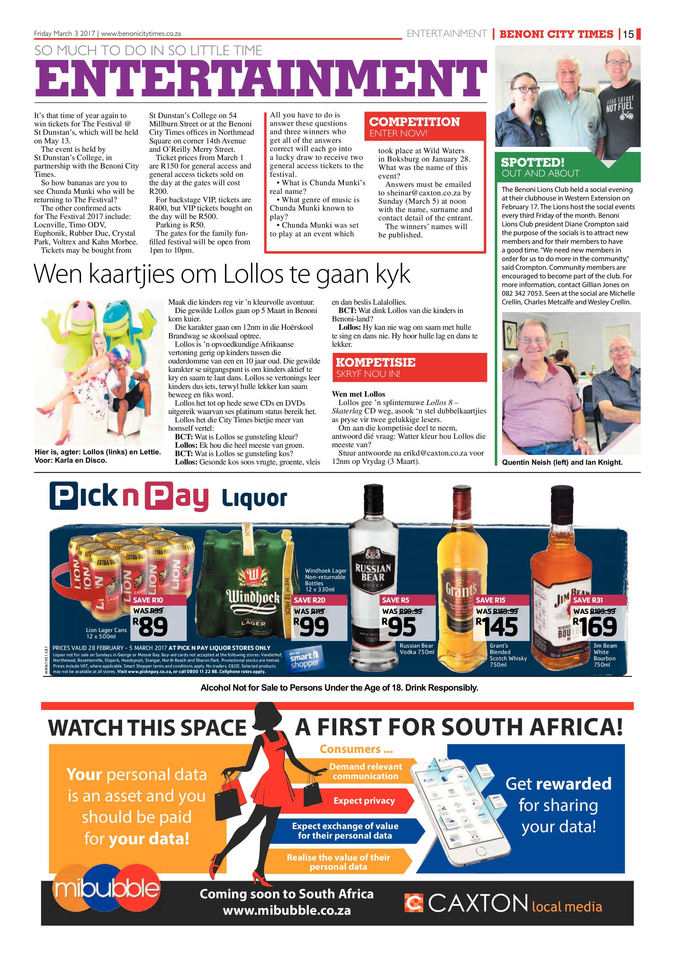 Benoni City Times 02 March 2017 page 15