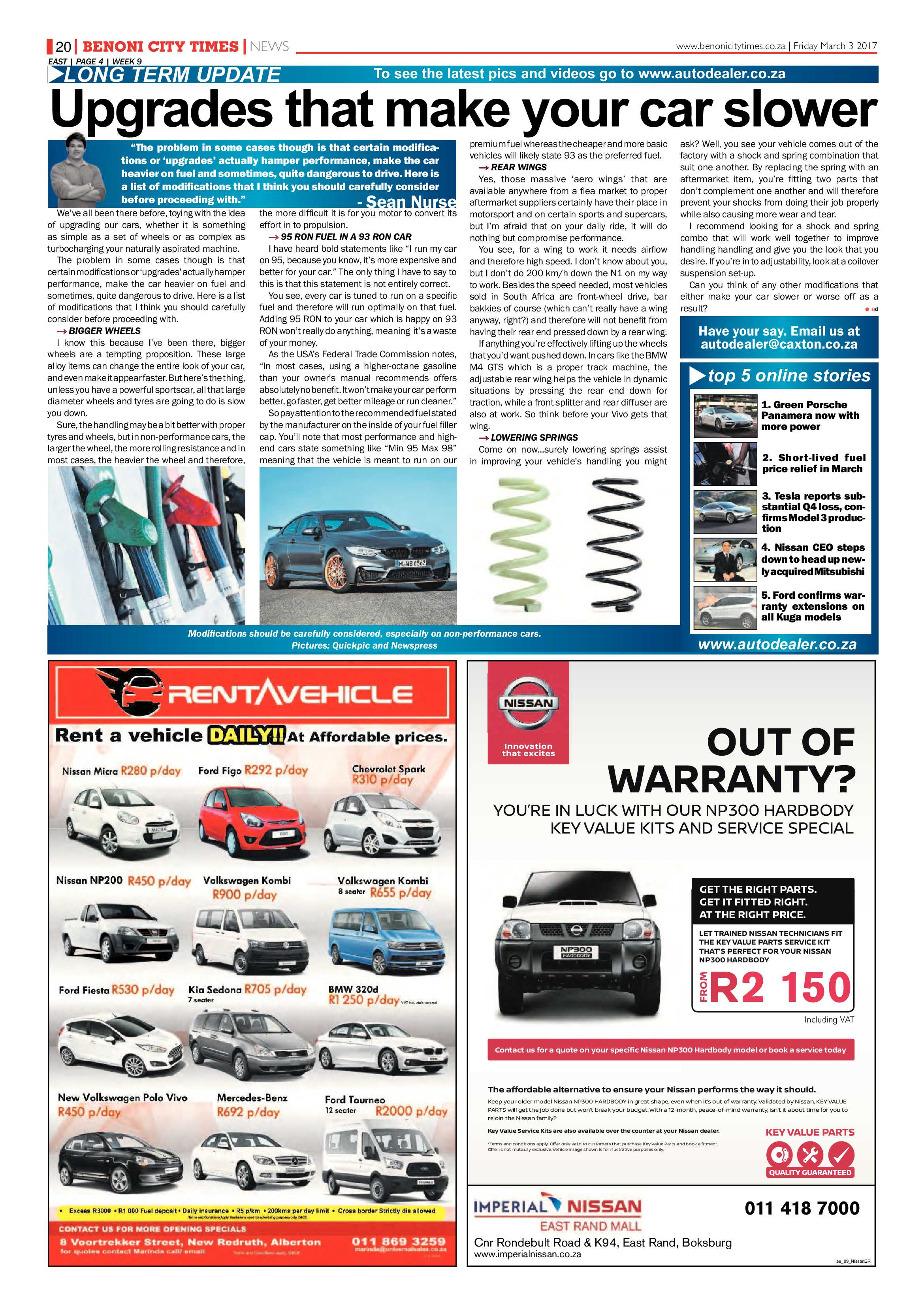 Benoni City Times 02 March 2017 page 20