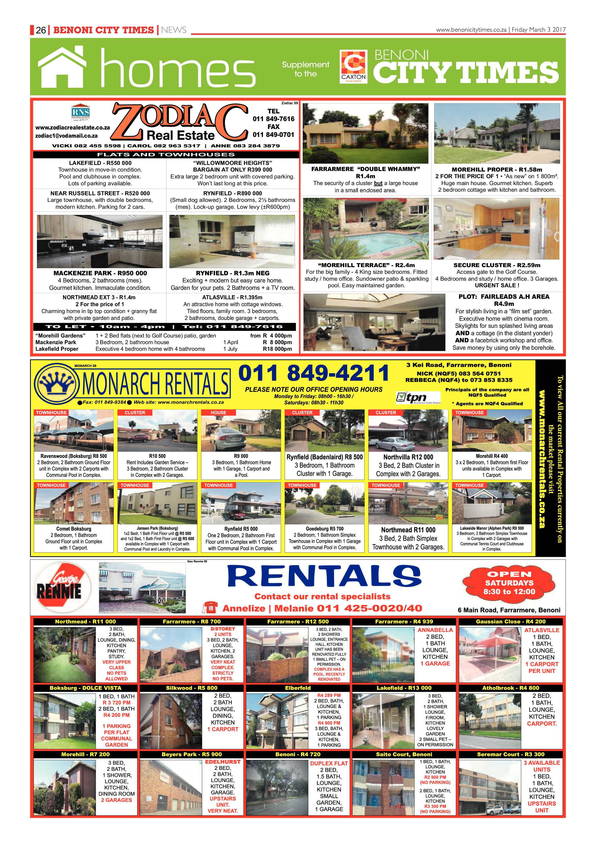 Benoni City Times 02 March 2017 page 26