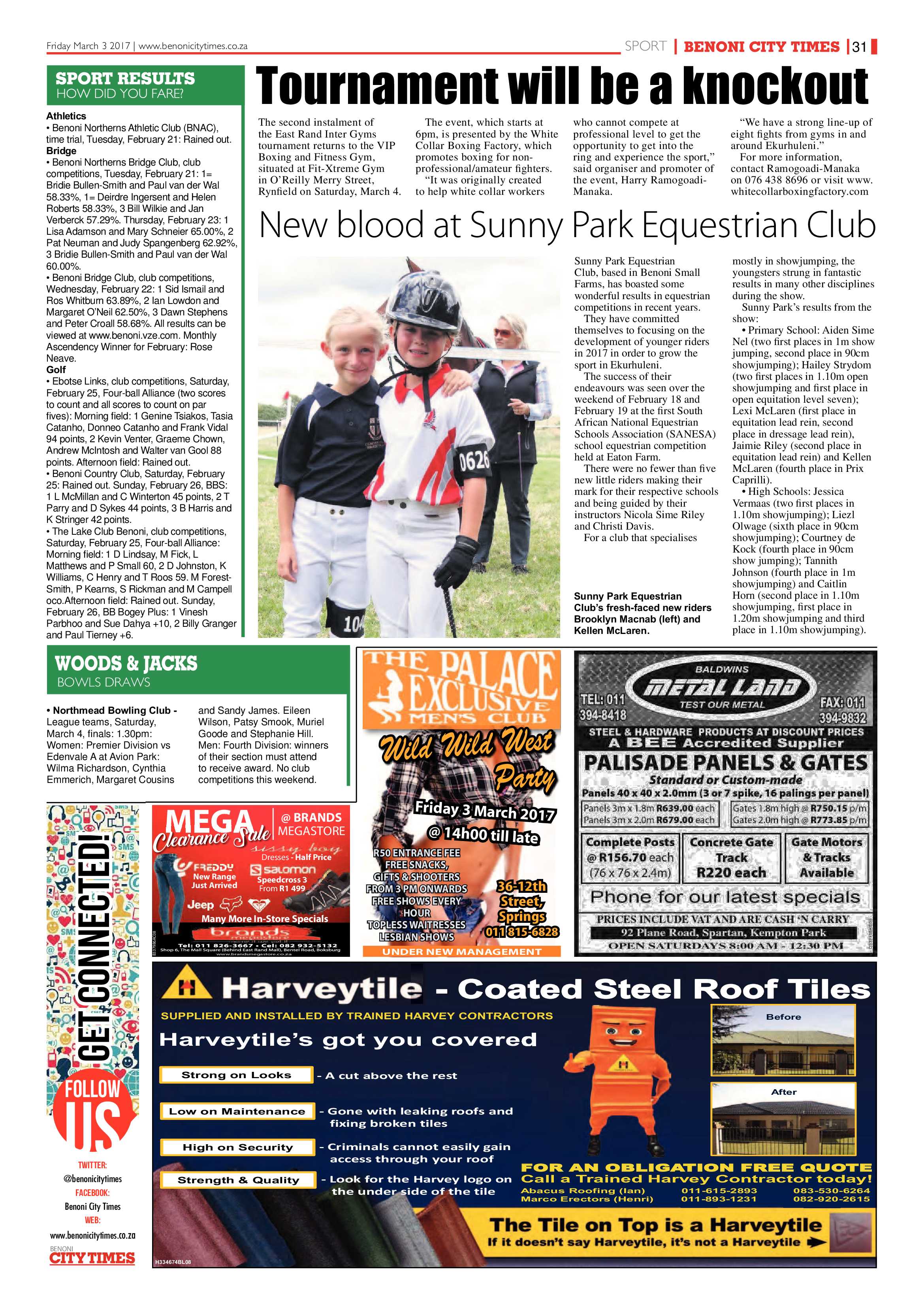 Benoni City Times 02 March 2017 page 31
