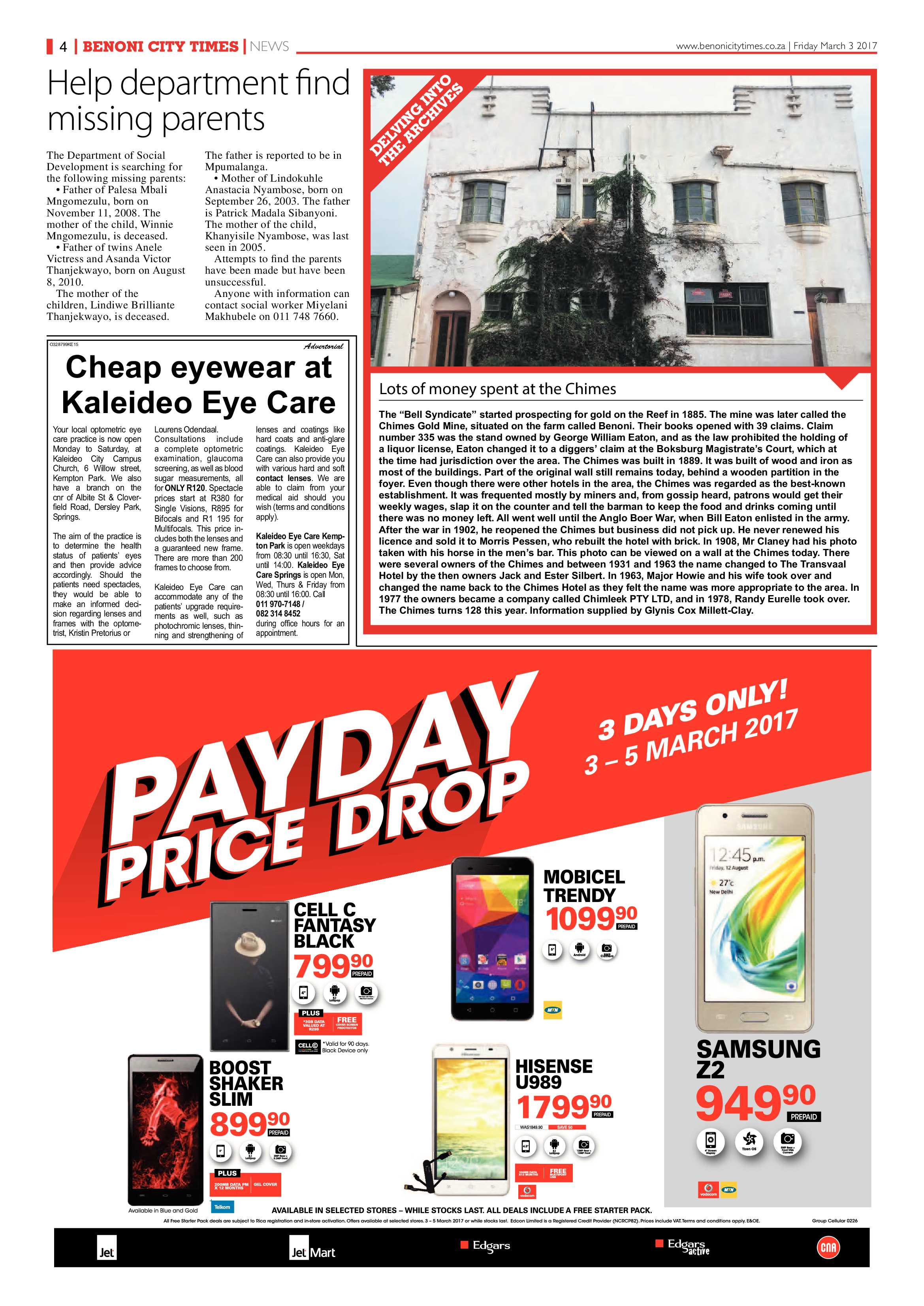 Benoni City Times 02 March 2017 page 4