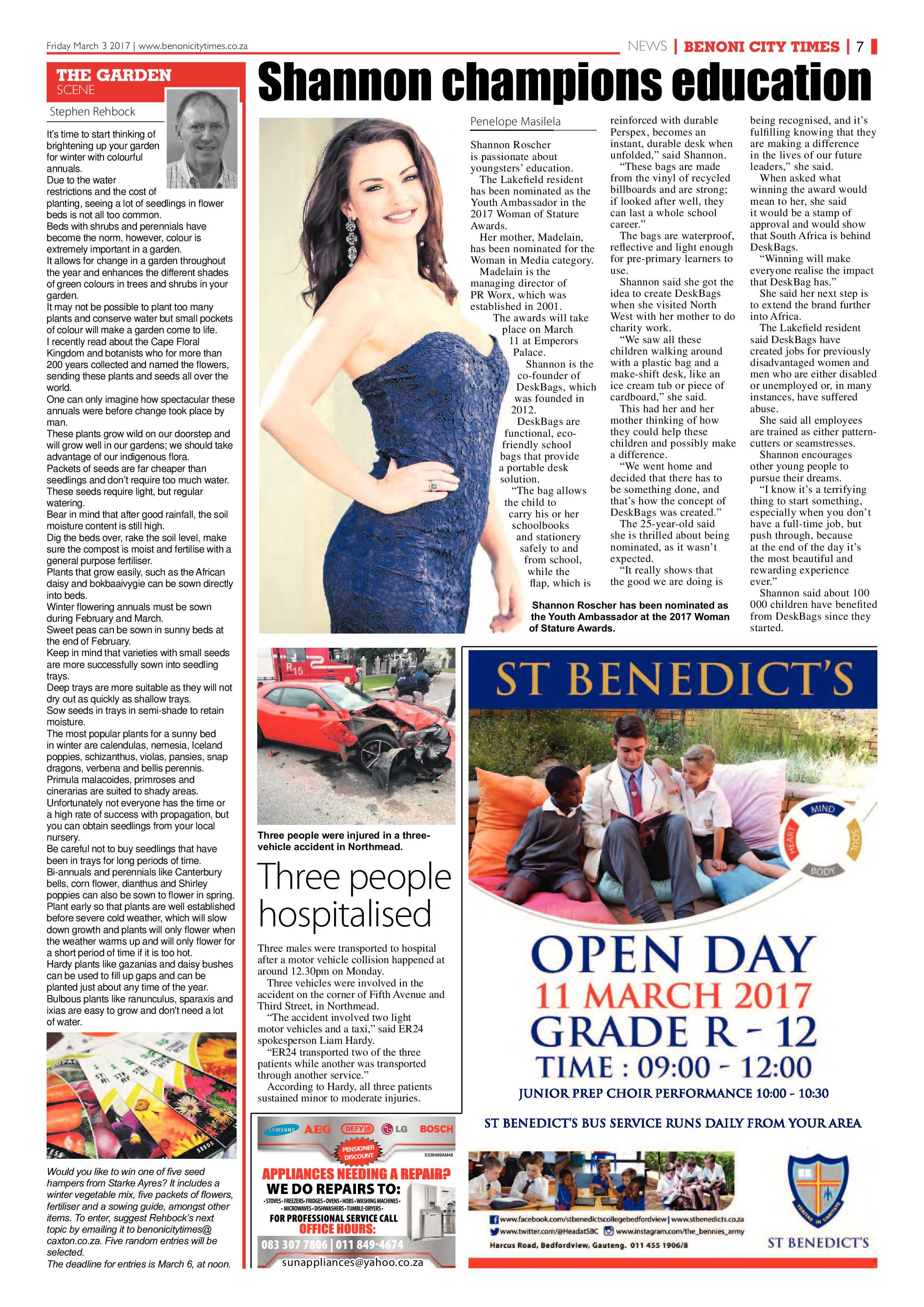 Benoni City Times 02 March 2017 page 7