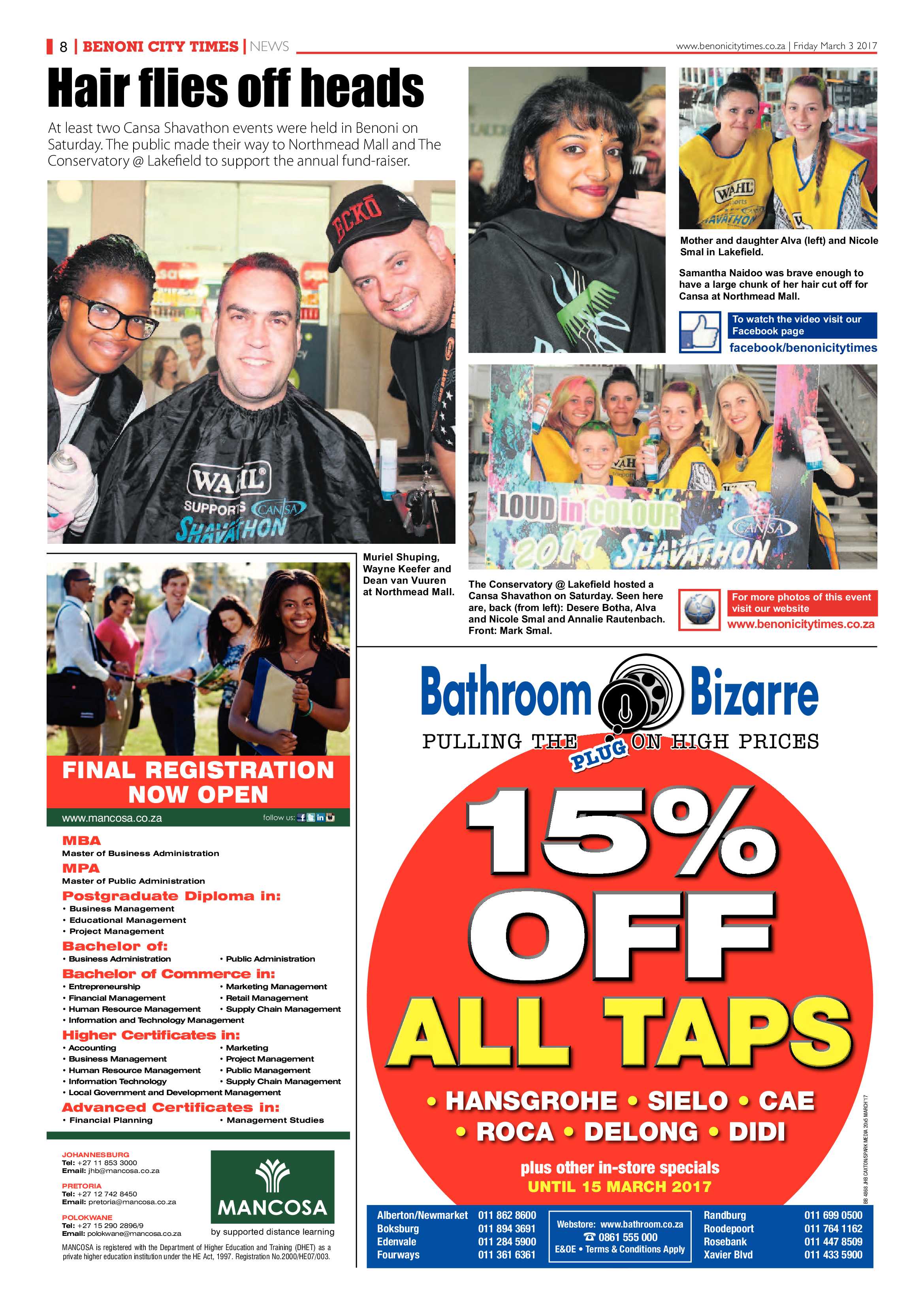 Benoni City Times 02 March 2017 page 8